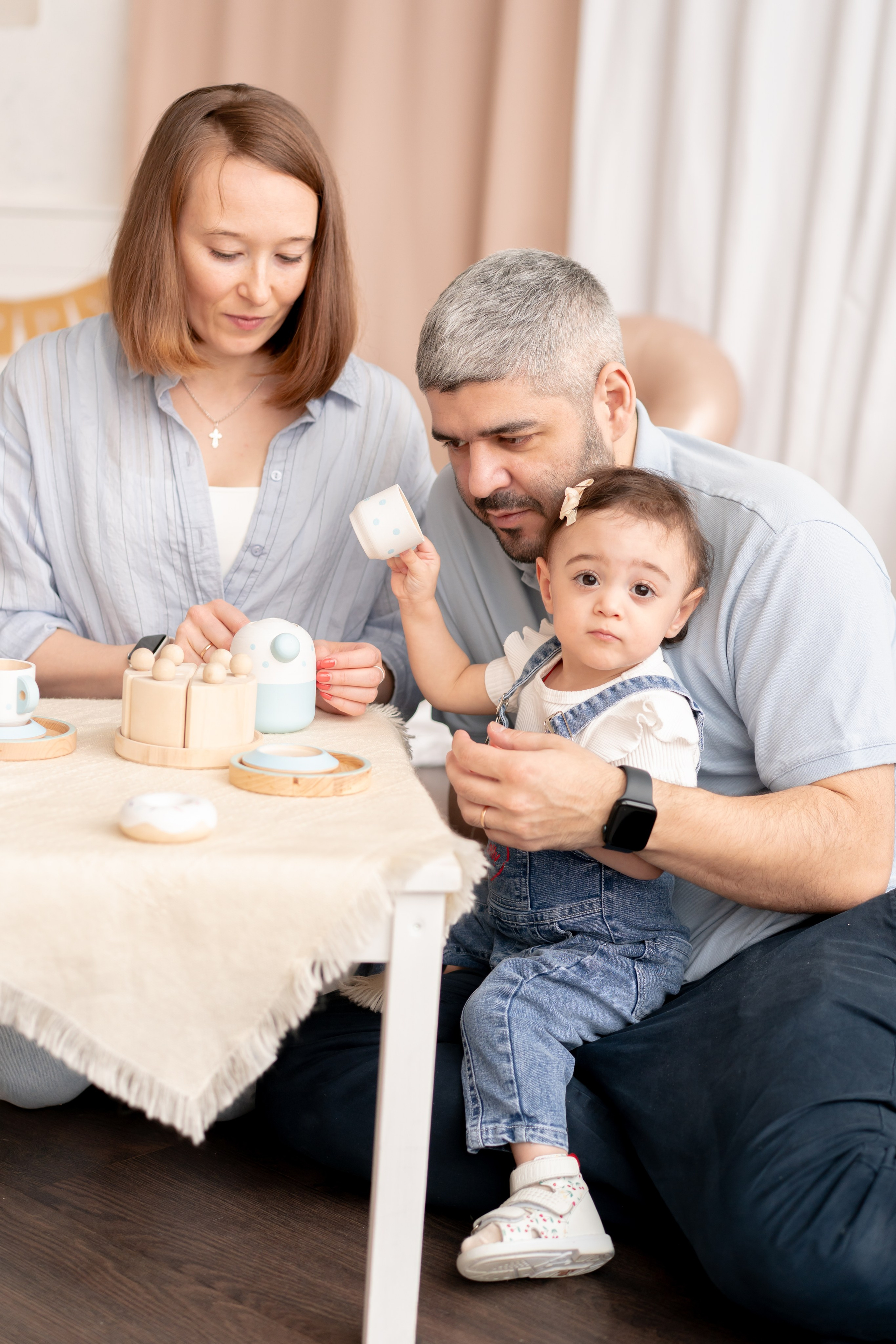 Анютке 2 года!. Детская, семейная фотостудия в Санкт-Петербурге ТЕПЛО