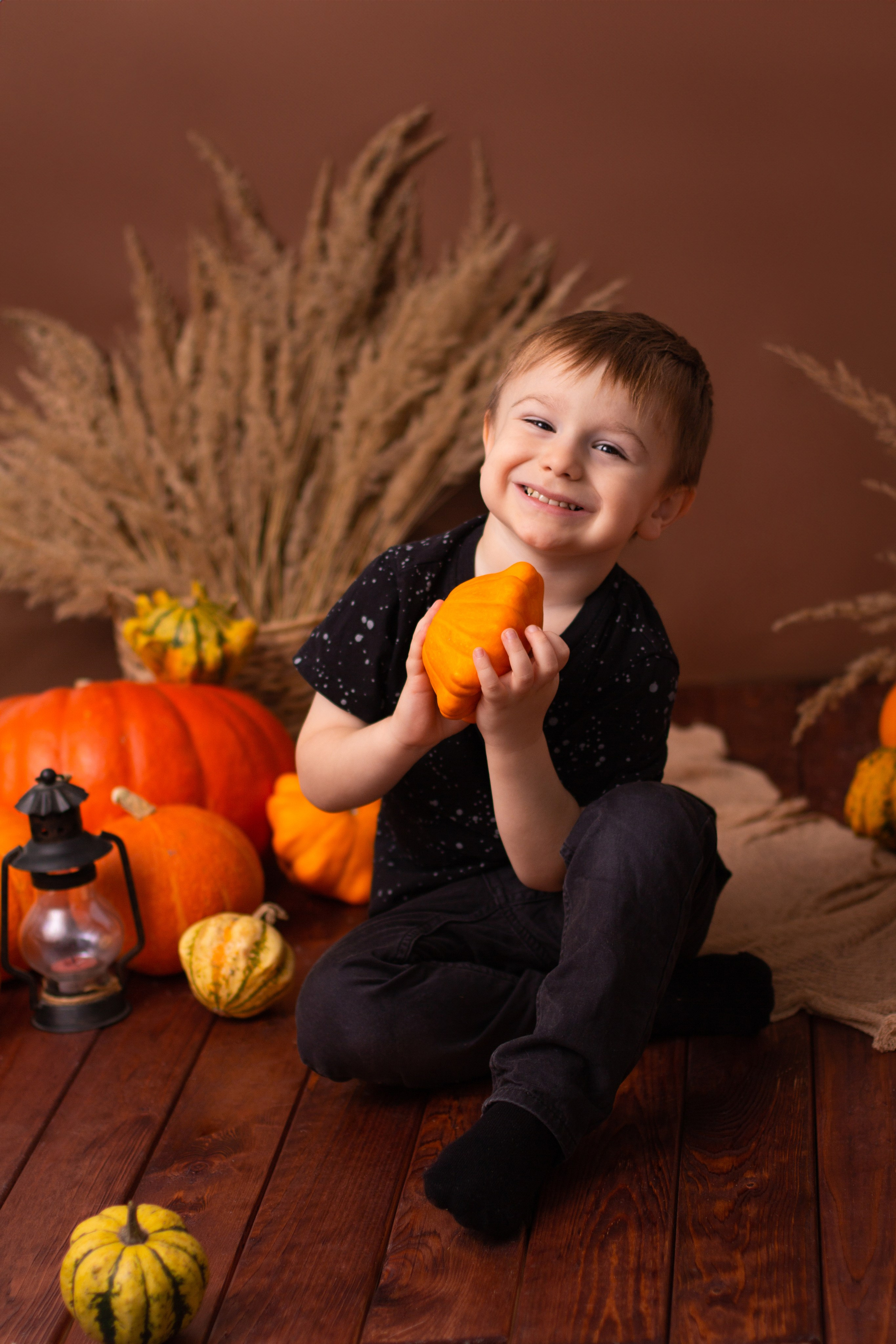 Фото-проекты (тыквенный, арбузный, весенний). Детский и семейный фотограф в Москве и МО