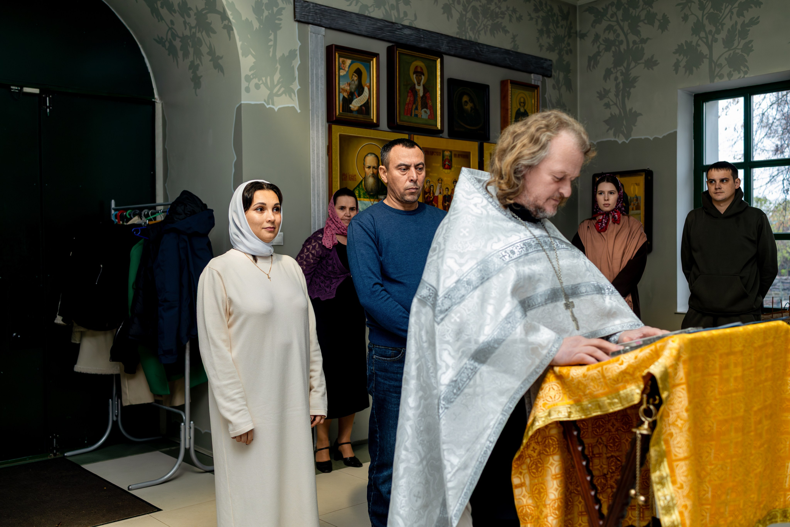 Крещение. Фотограф Виктория Кравец