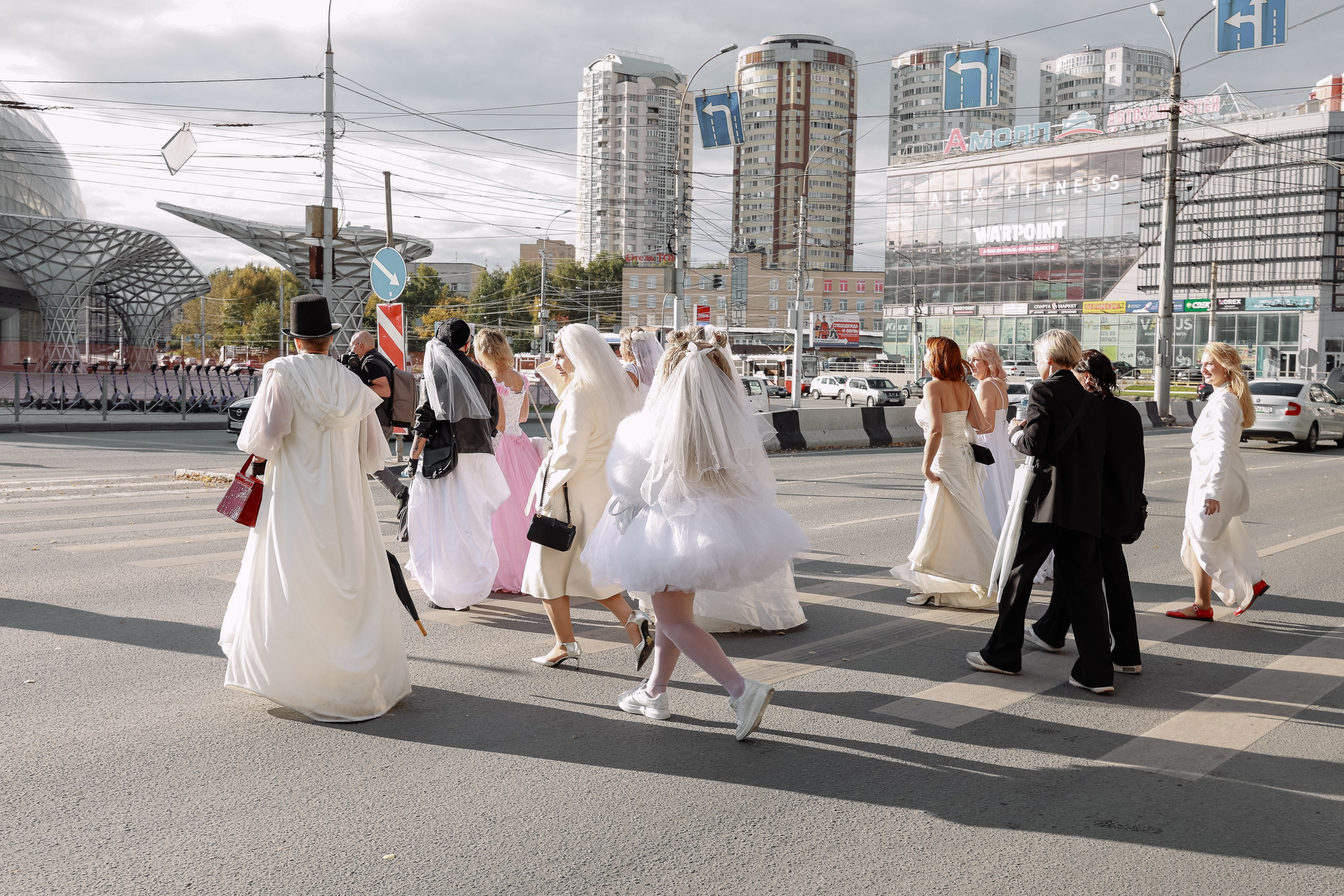 Парад невест. Фотограф Юлия Мальцева