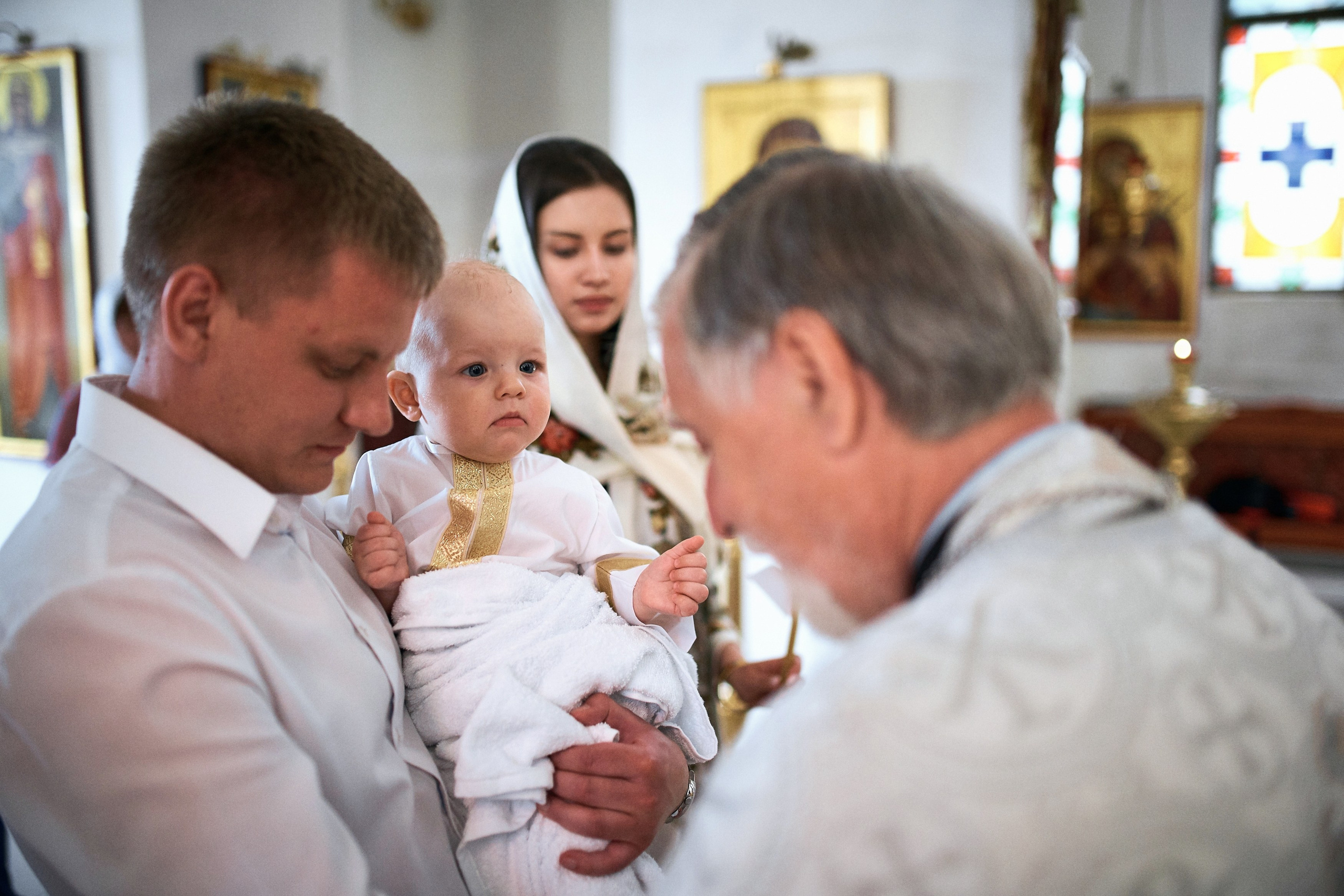 Крестины. Фотограф Олег Сотник