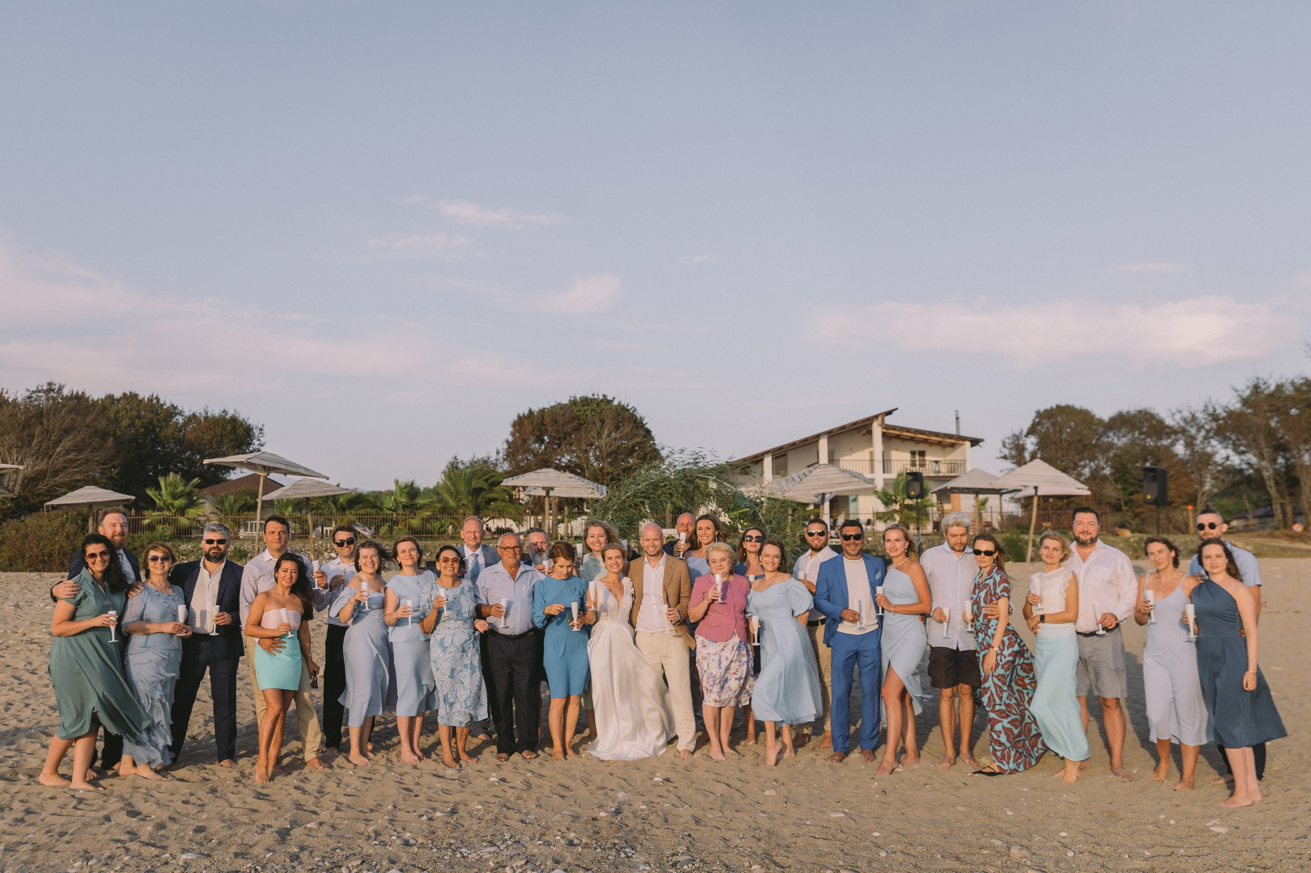 Свадьба на вилле на берегу Черного моря. Свадебный, репортажный и портретный фотограф Сочи, Краснодар. Александра Зайцева