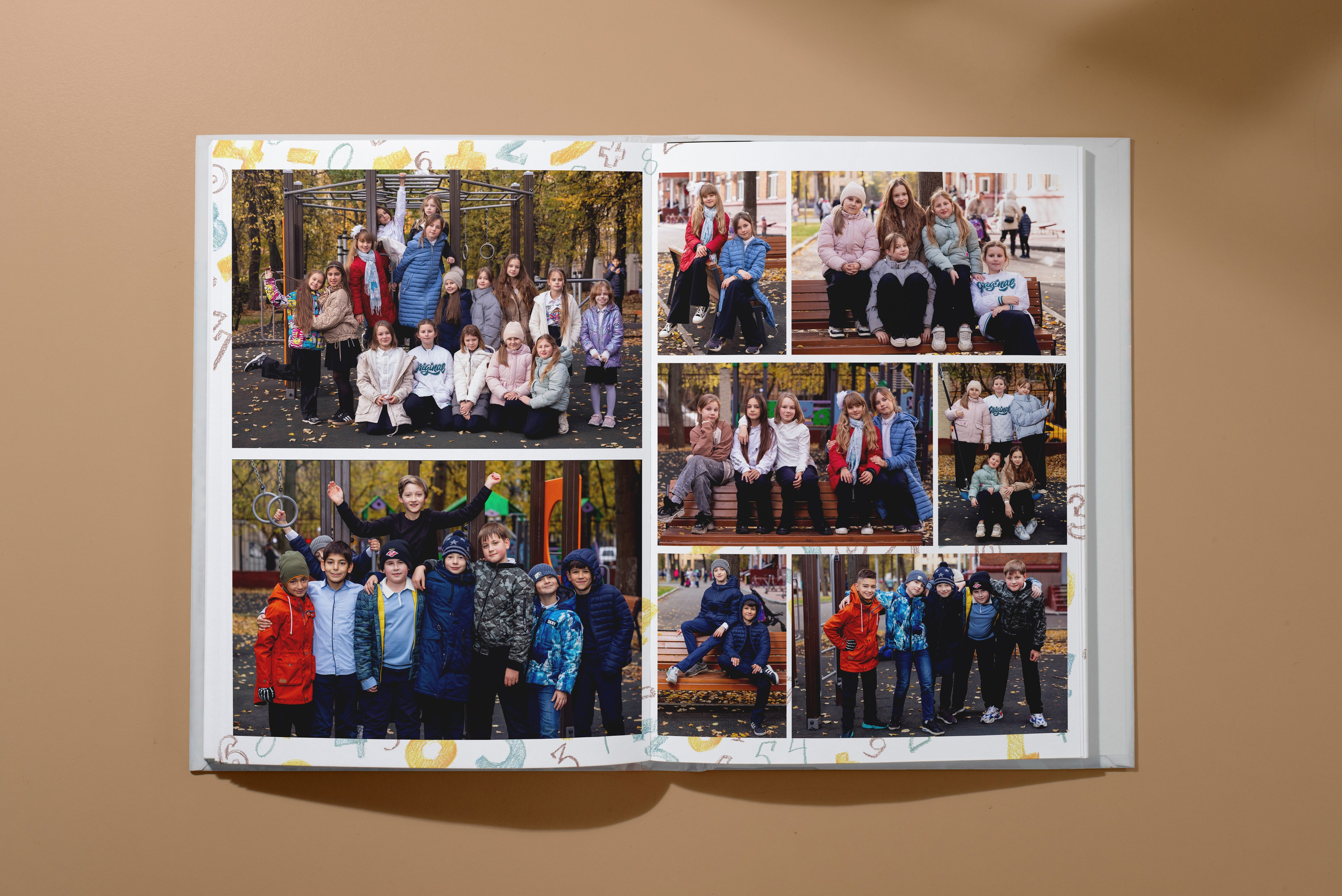 Альбом на 10 разворотов нач шк. Семейный, детский и школьный фотограф в Москве Рудницкая Анна
