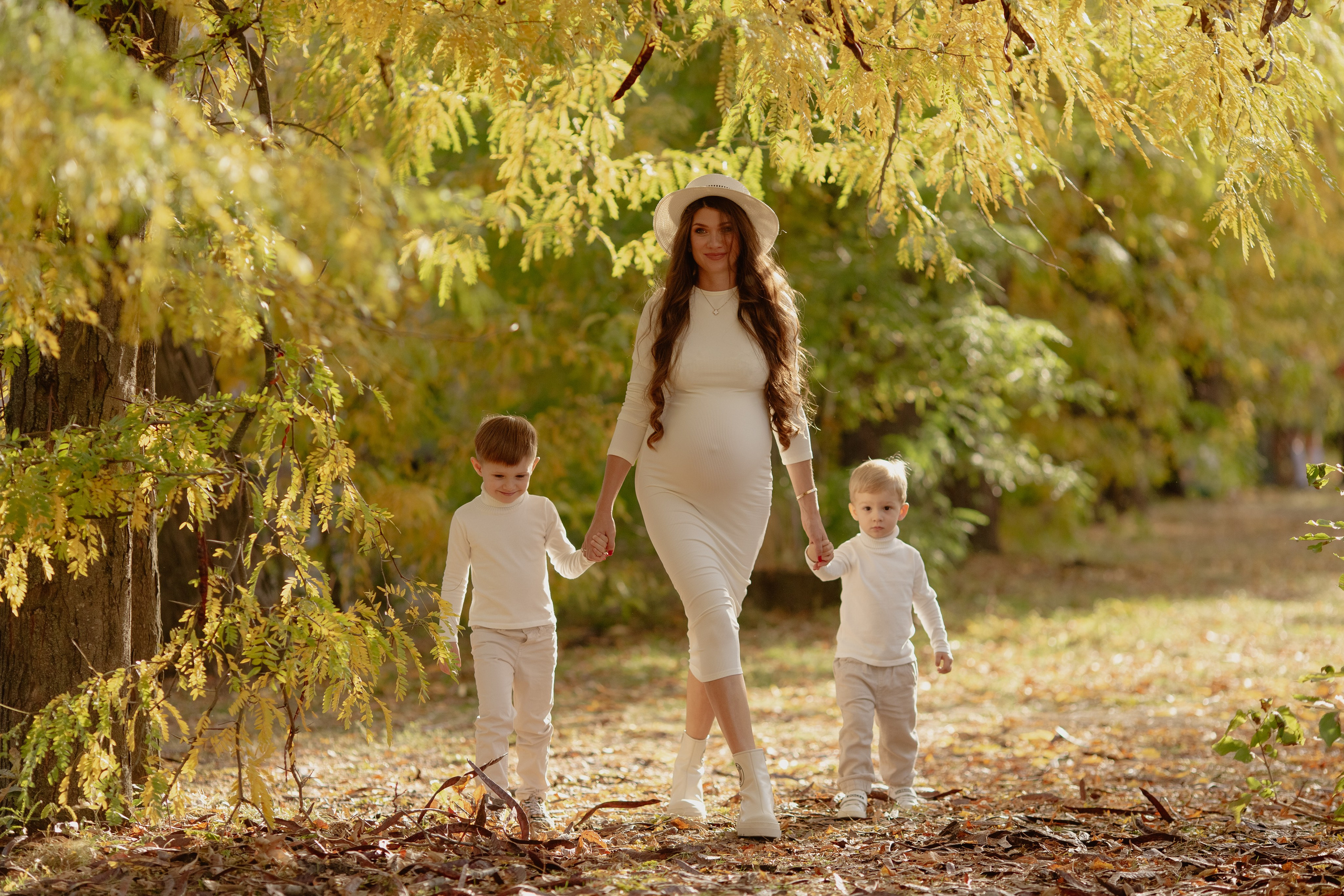 Семейная фотосъёмка в парке. Фотограф в Краснодаре Анна Худокормова. Свадебные, семейные, детские фотосессии