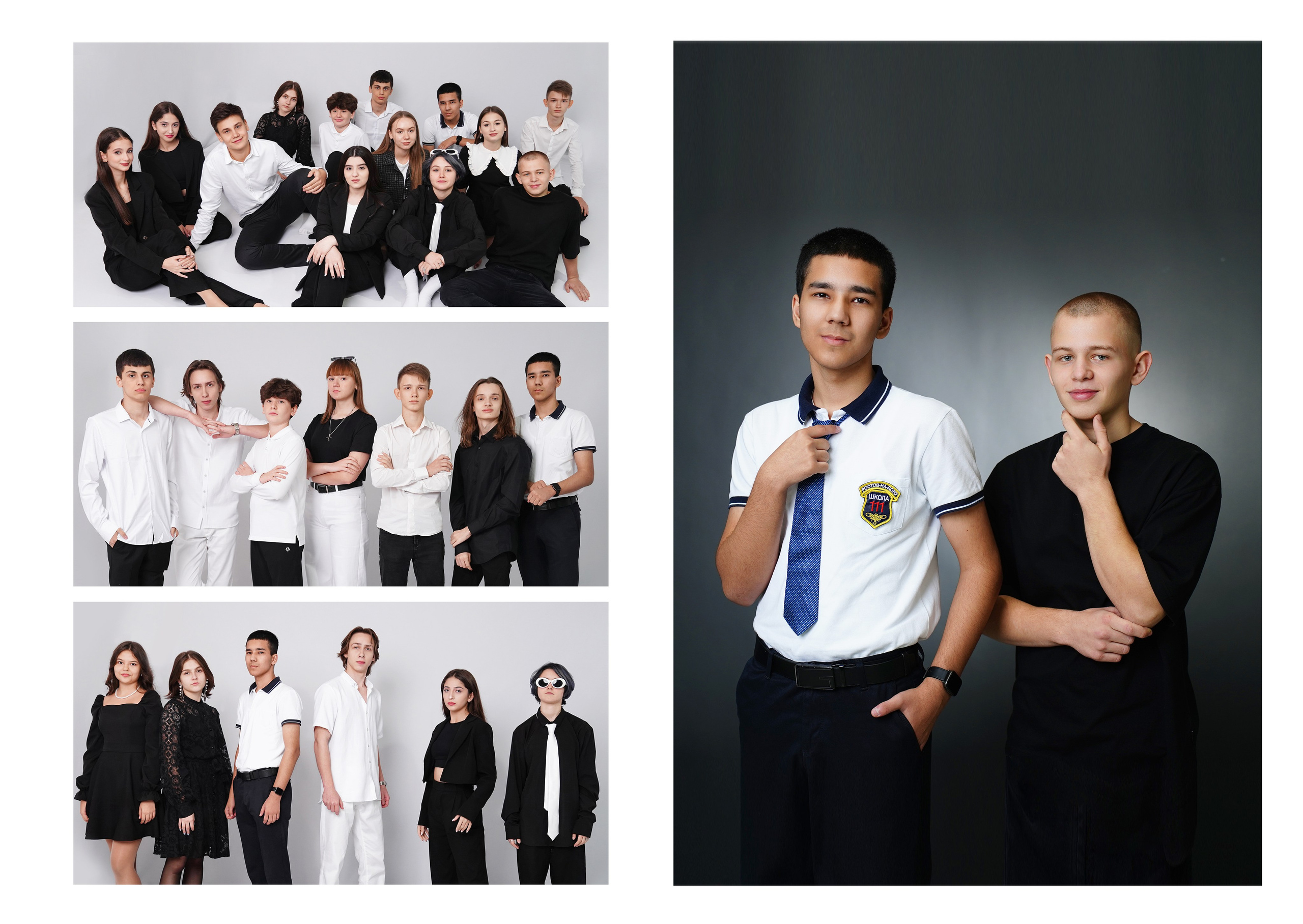 Черно-белый стиль. MEMENTO.Выпускные альбомы, школьные, юбилейные и другие книги. Ростов-на-Дону