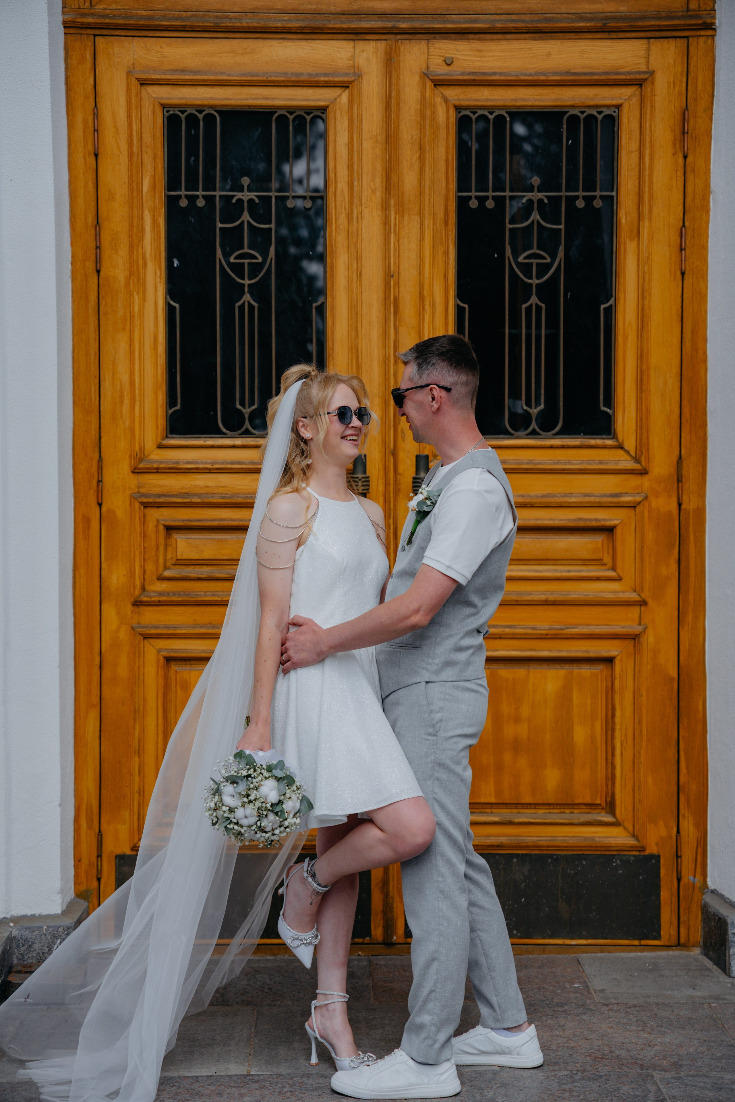 Марина и Владимир. Самокатное настроение