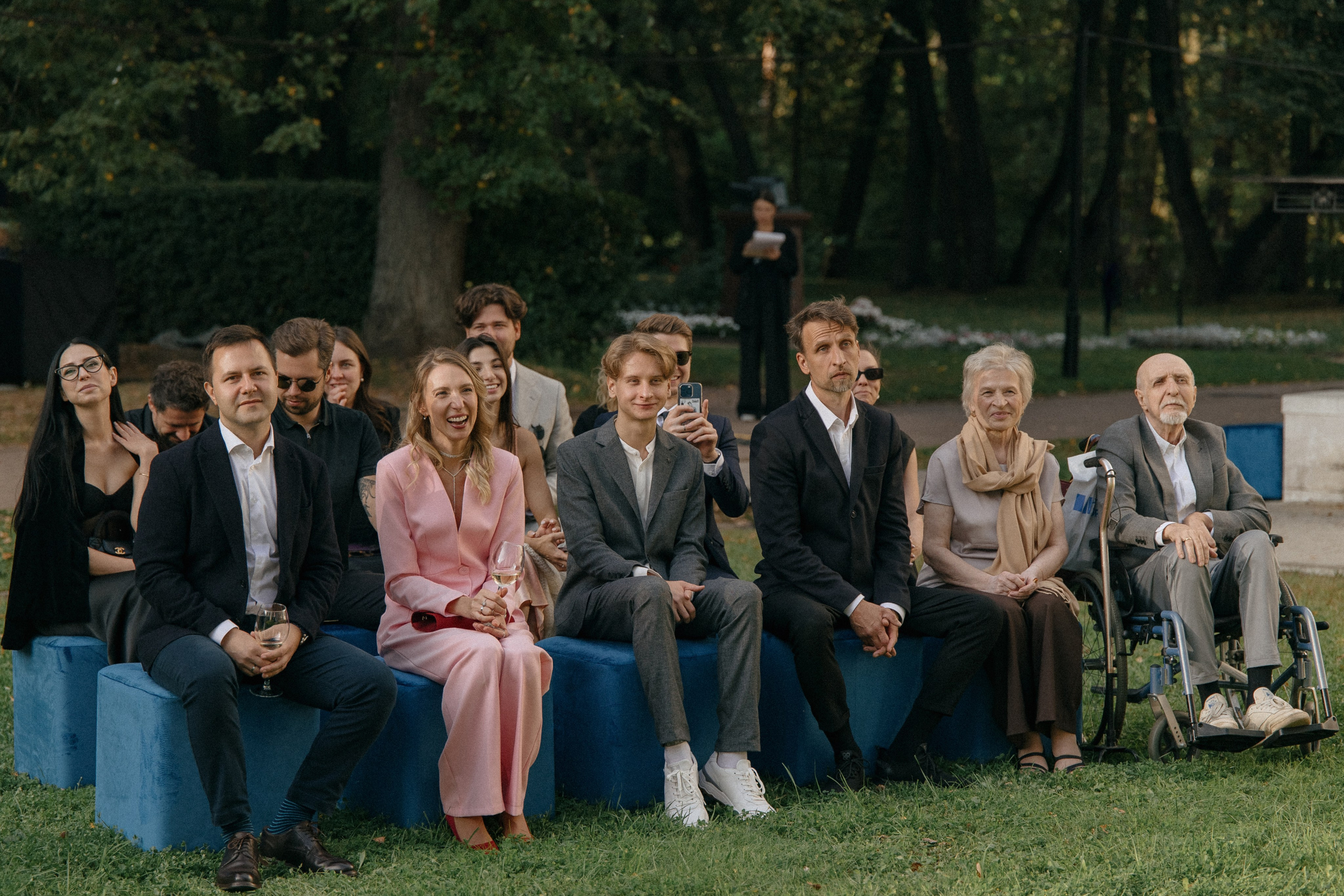 Свадебный ужин в Остафьево. Свадебный фотограф Москва