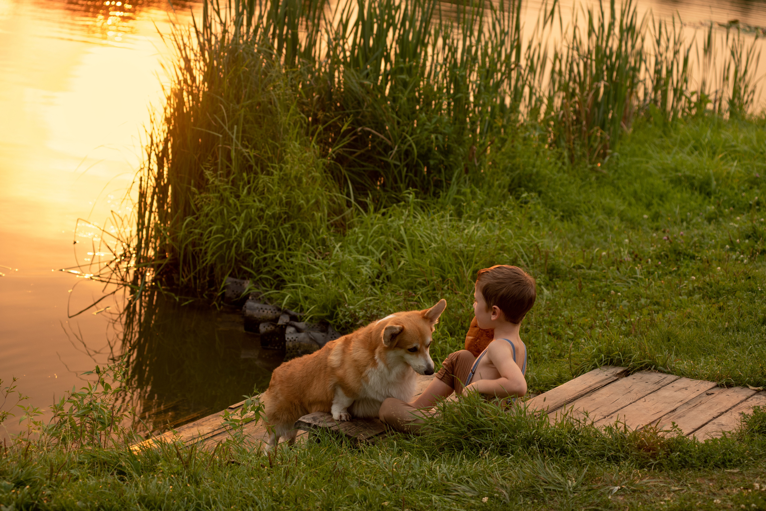 Детская съемка. Даня и Еся