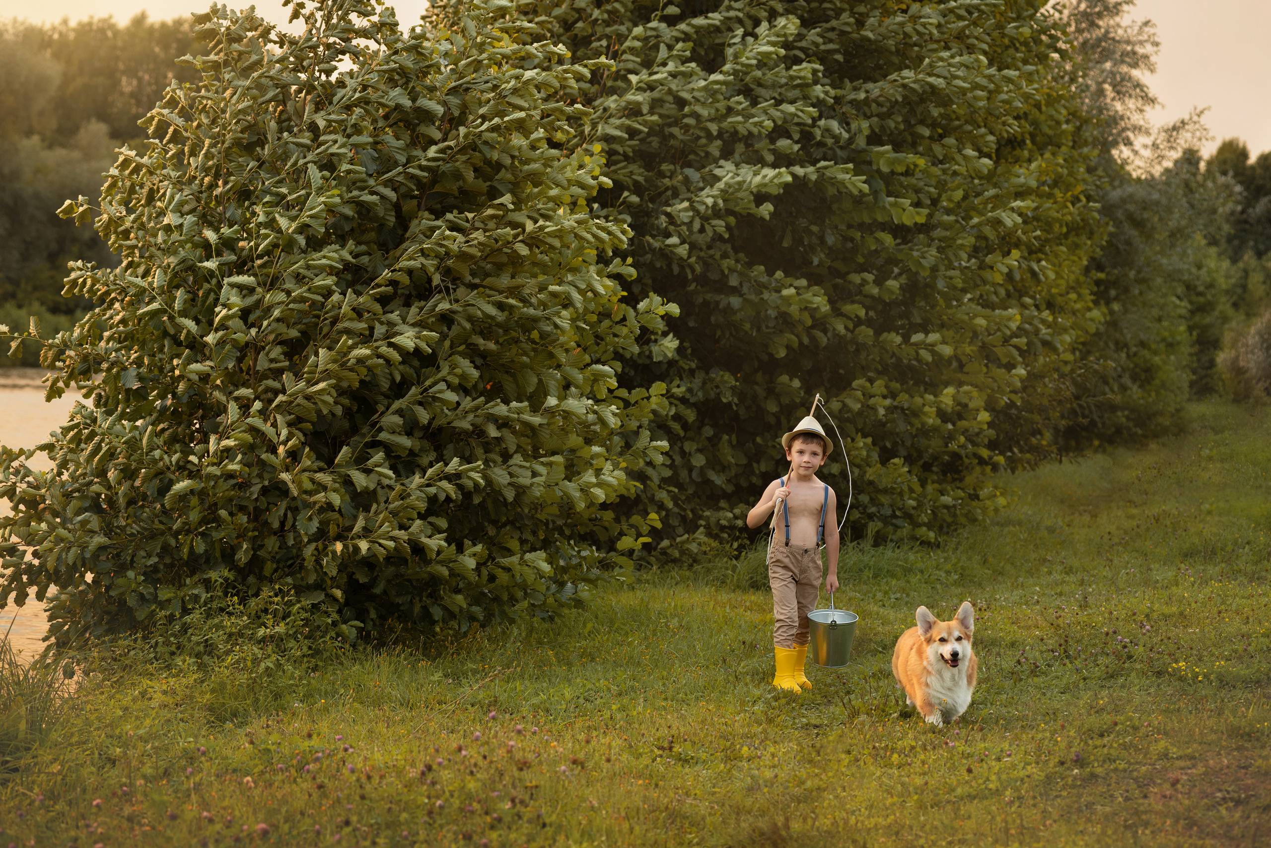 Детская съемка. Даня и Еся