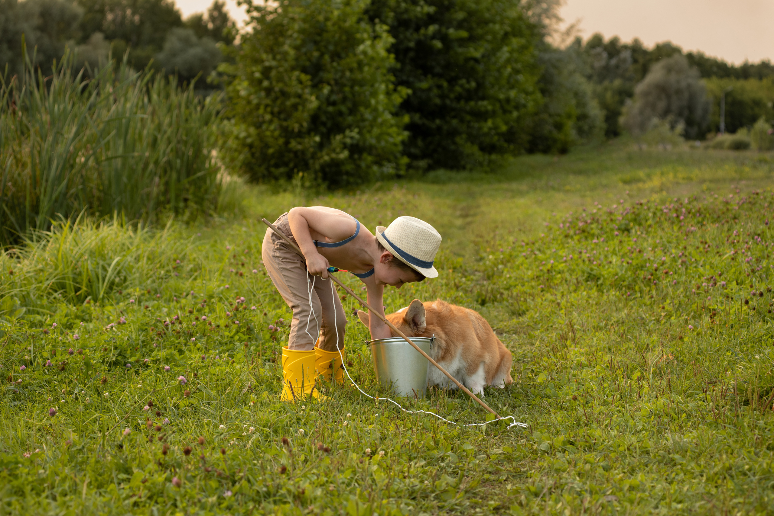 Детская съемка. Даня и Еся