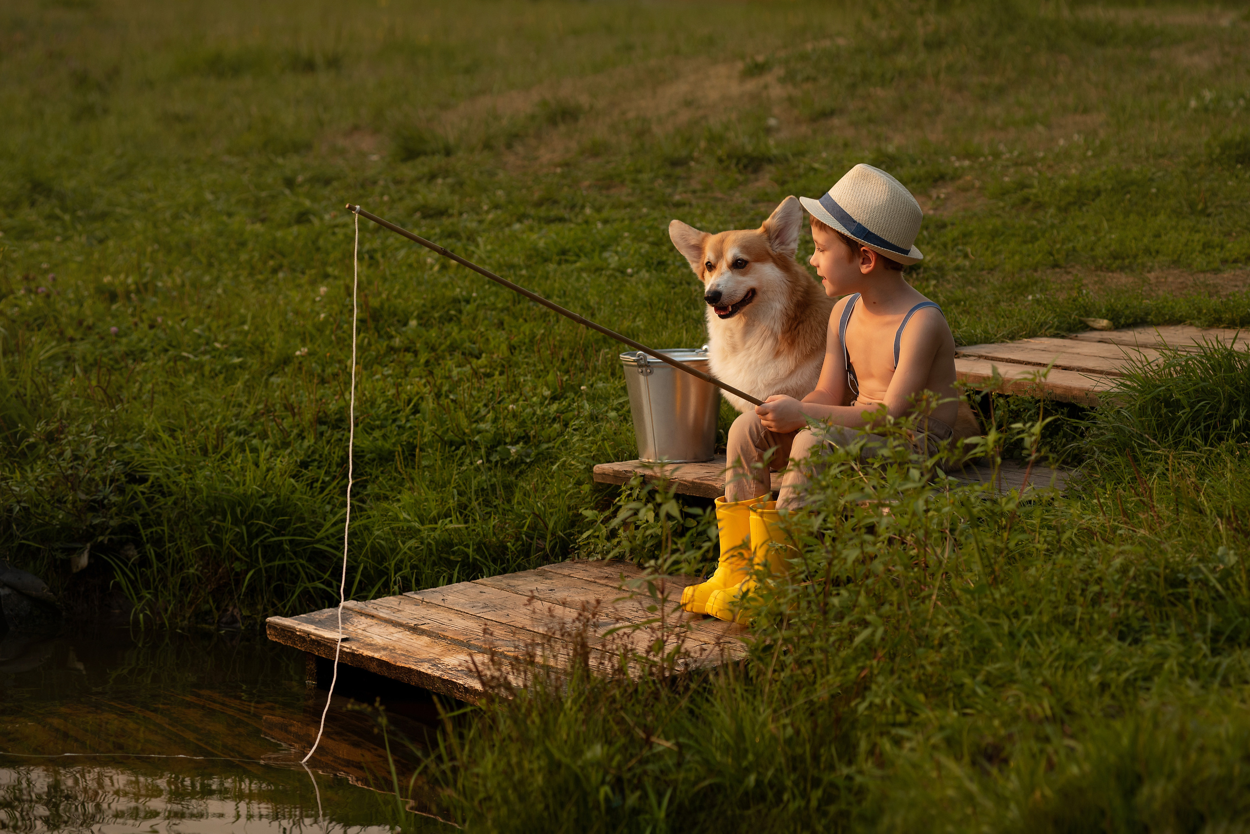 Детская съемка. Даня и Еся