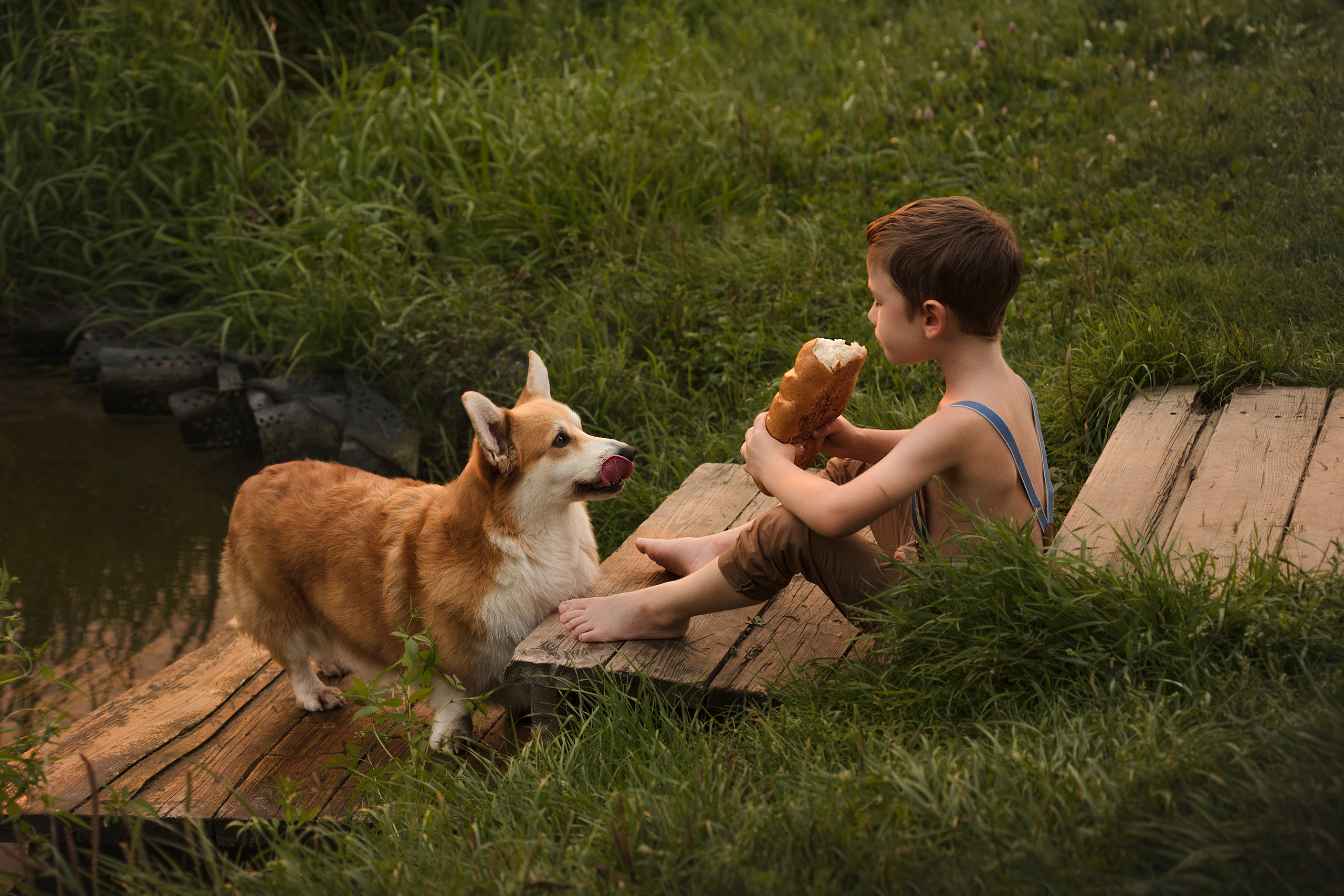 Детская съемка. Даня и Еся