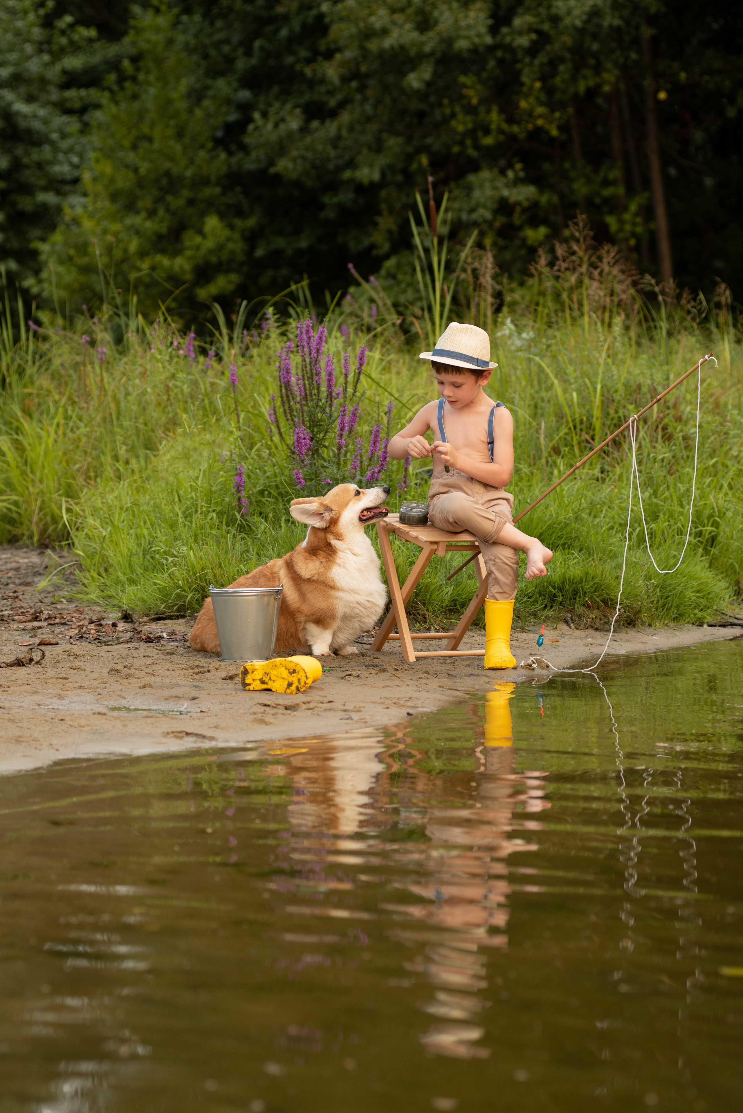 Детская съемка. Даня и Еся