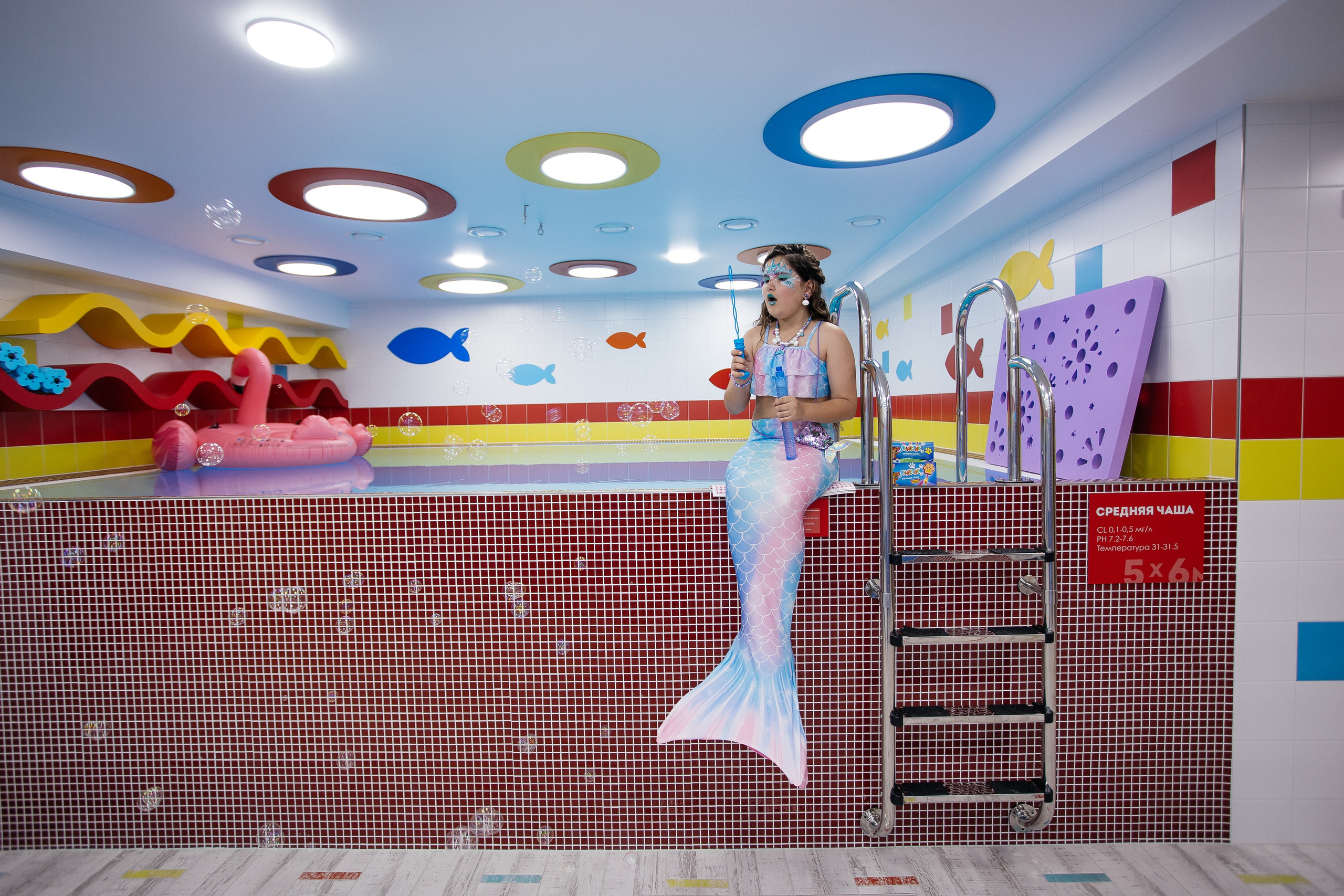 Открытие бассейна. Фотограф в Иркутске