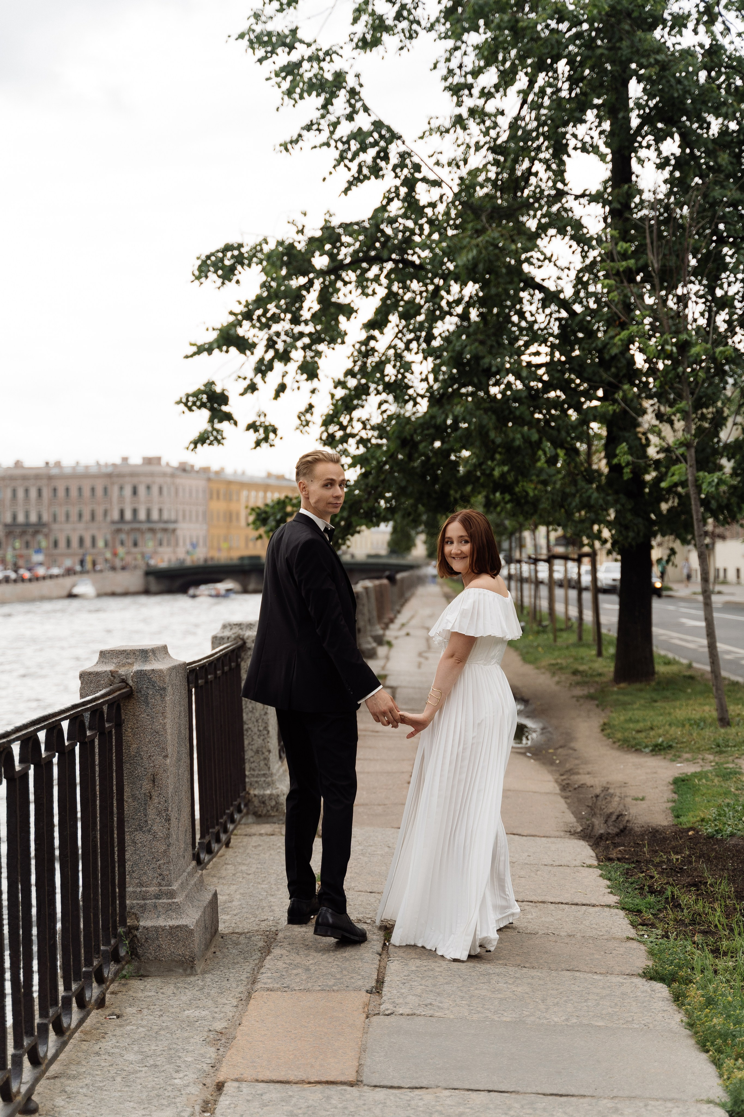 Свадьба на крыше Петербурга. Свадебный фотограф организатор в Санкт-Петербурге Ассоль Опарина