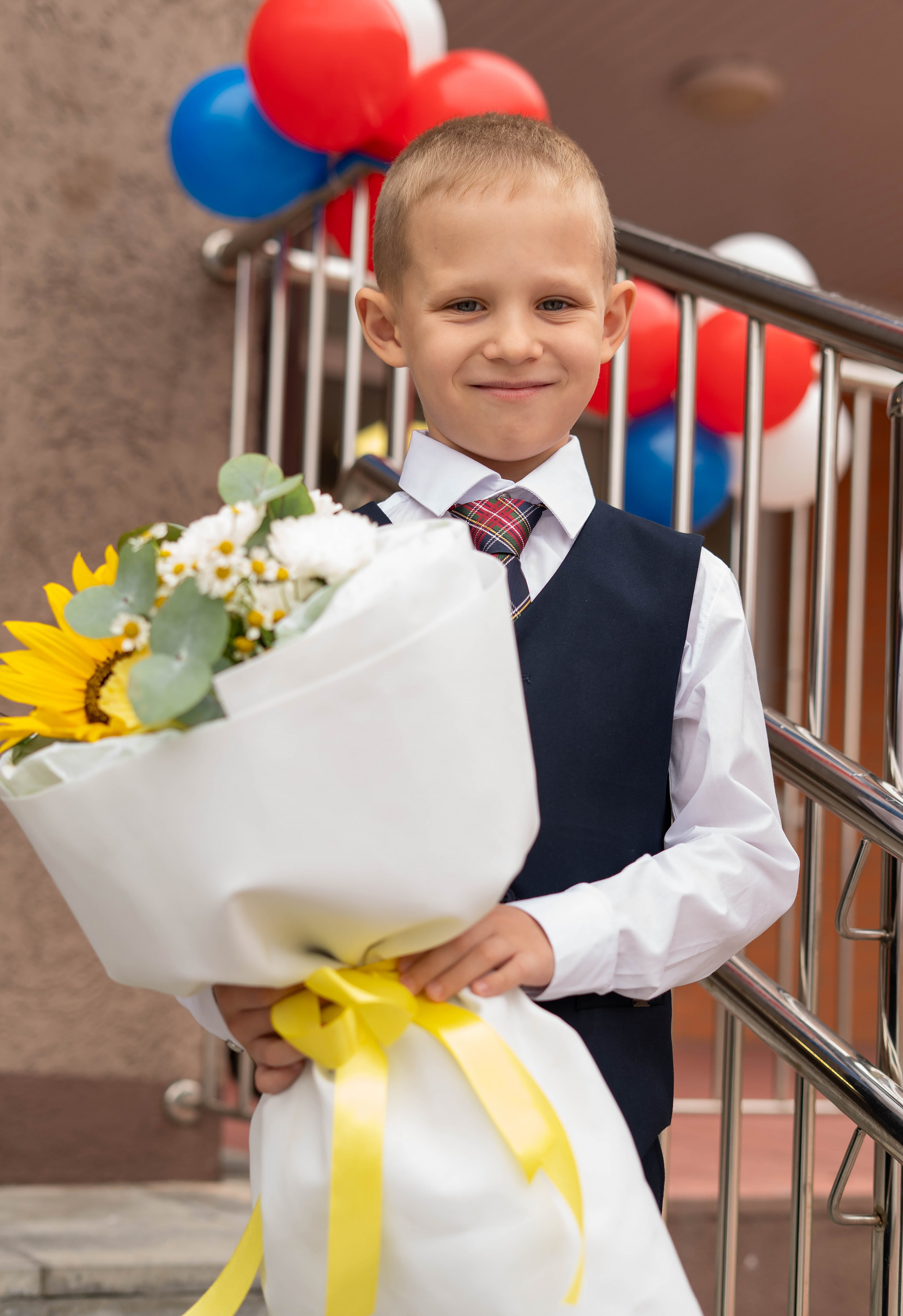 Фотосессия на 1 сентября день знаний в Новосибирске Краснообске