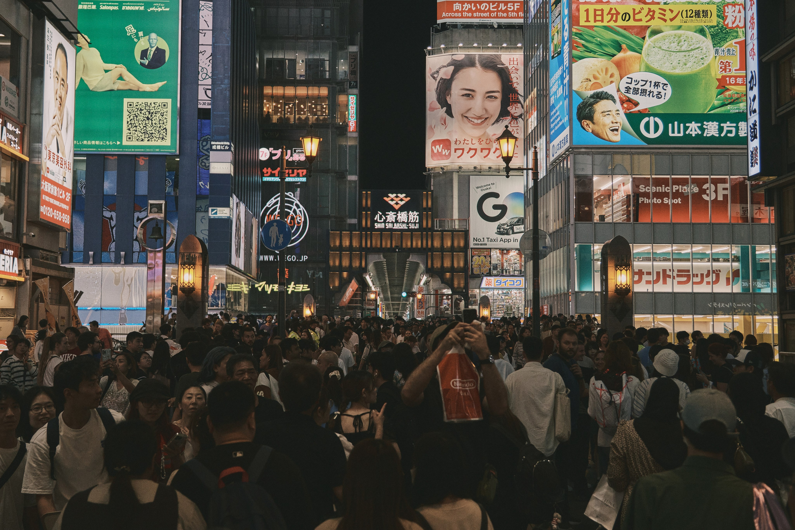 Дотонбори, Осака, Япония