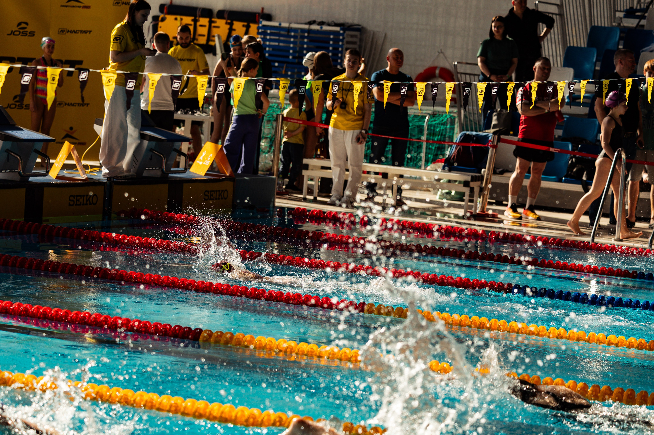 Второй тур Соревнований по плаванию «НАСТАРТ» СК «Акватория ЗИЛ». Репортажный фотограф в Москве Измалков Артем