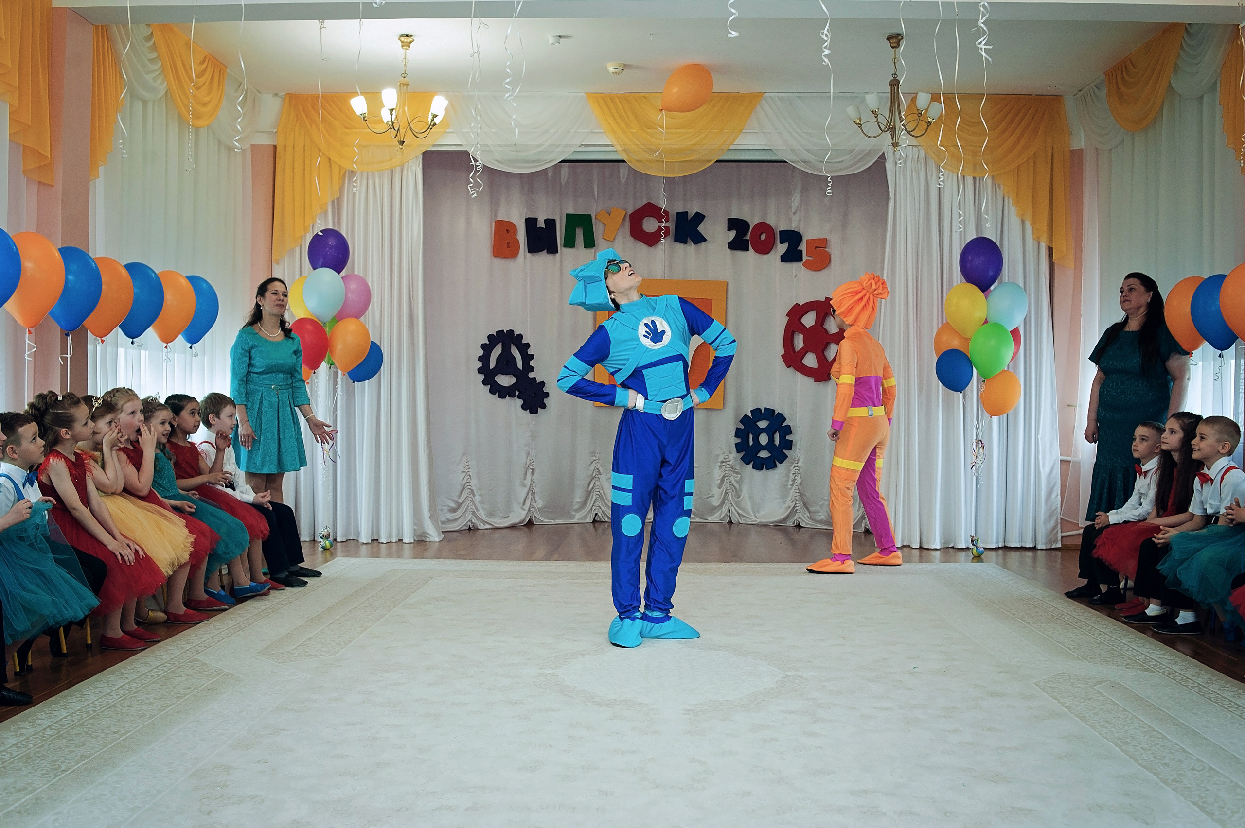 Выпускные в детском саду. Фотограф Санкт-Петербург