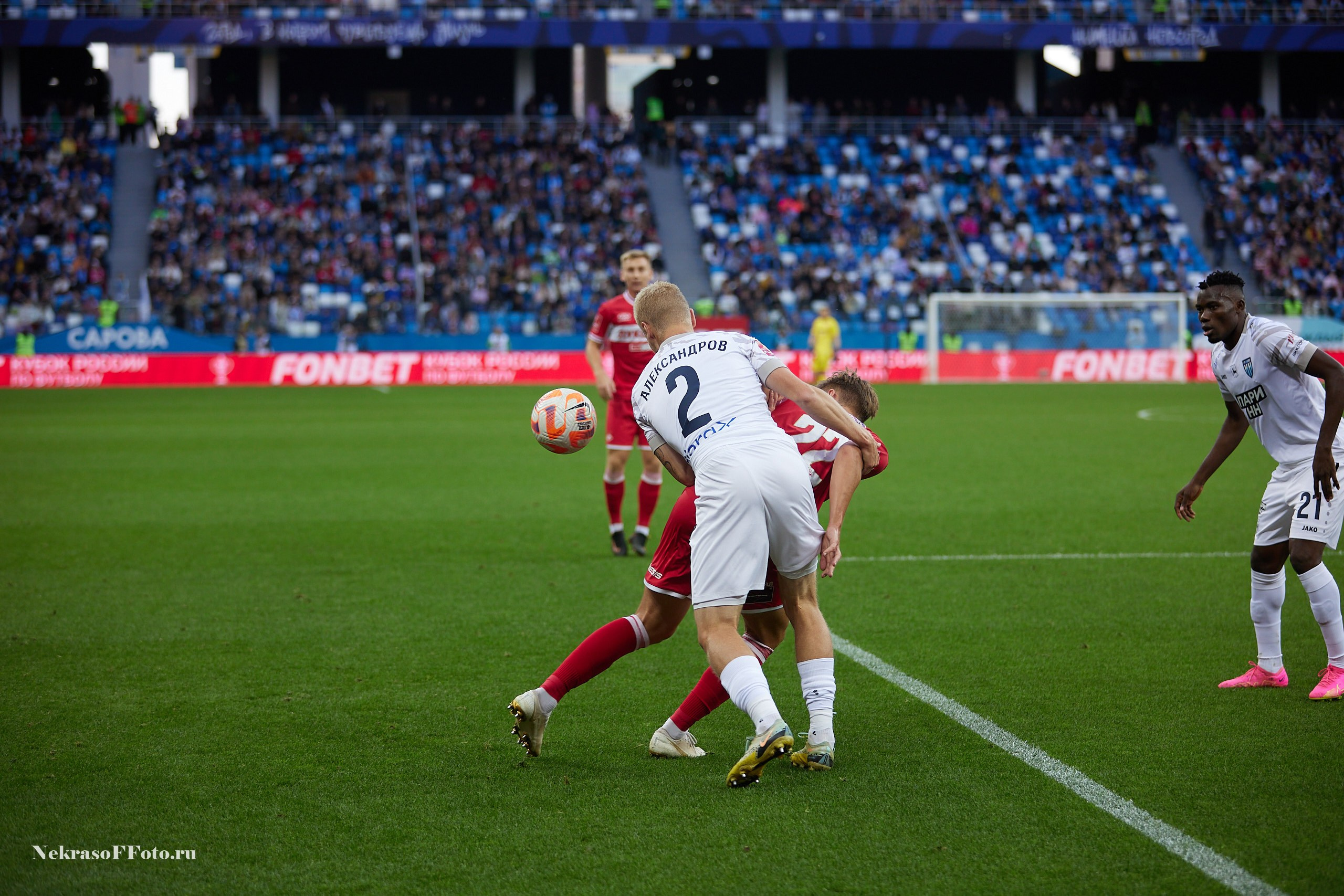 РПЛ ФК Пари НН- ФК Спартак. Спортивный фотограф Некрасов Денис