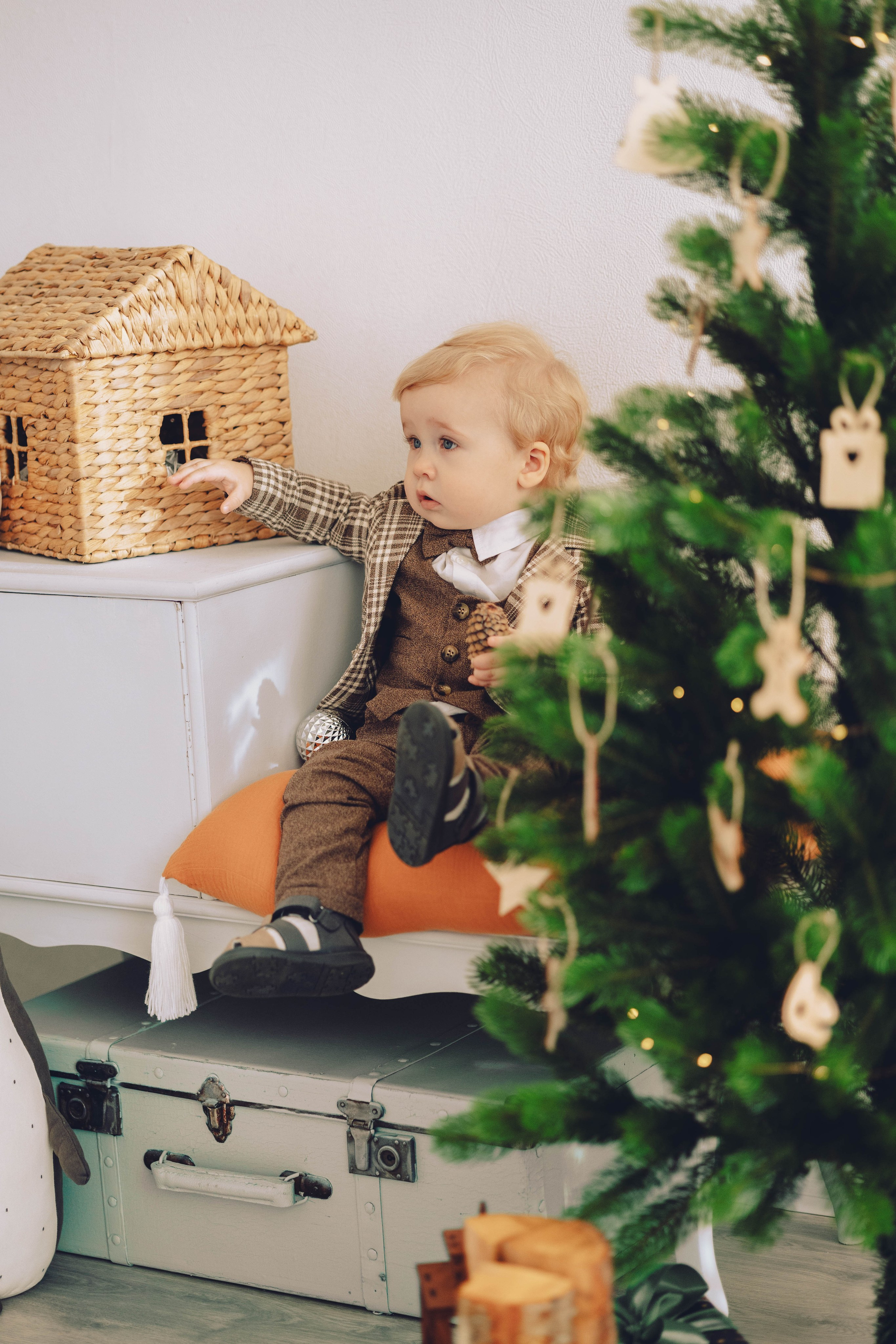 Новогодняя в студии. Семейный фотограф в Дзержинске Наталья Лаэтина