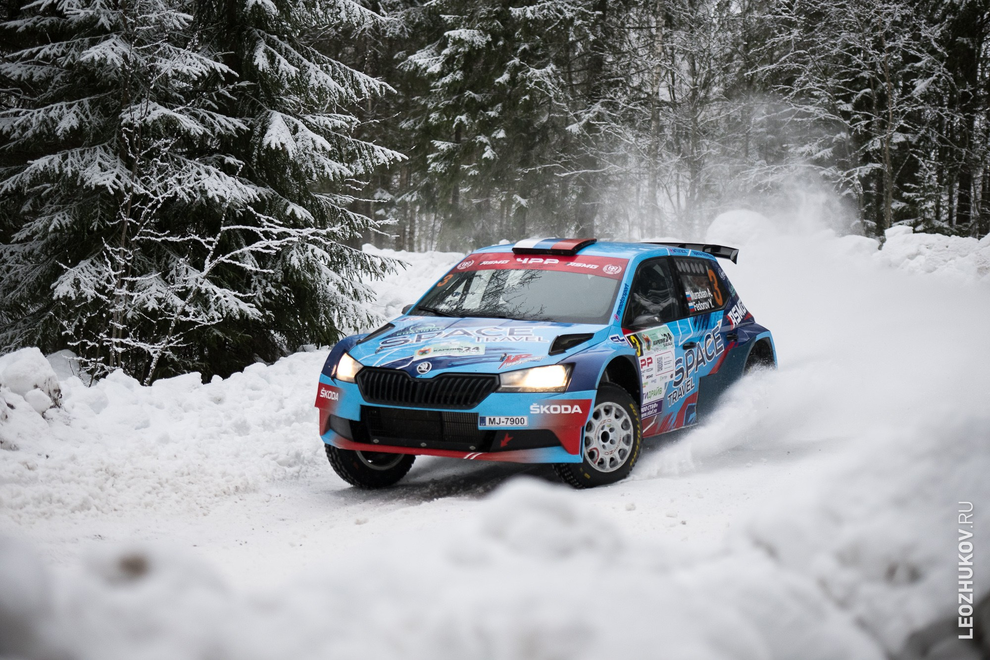 Rally Karelia 2024. Sports photographer Leonid Zhukov