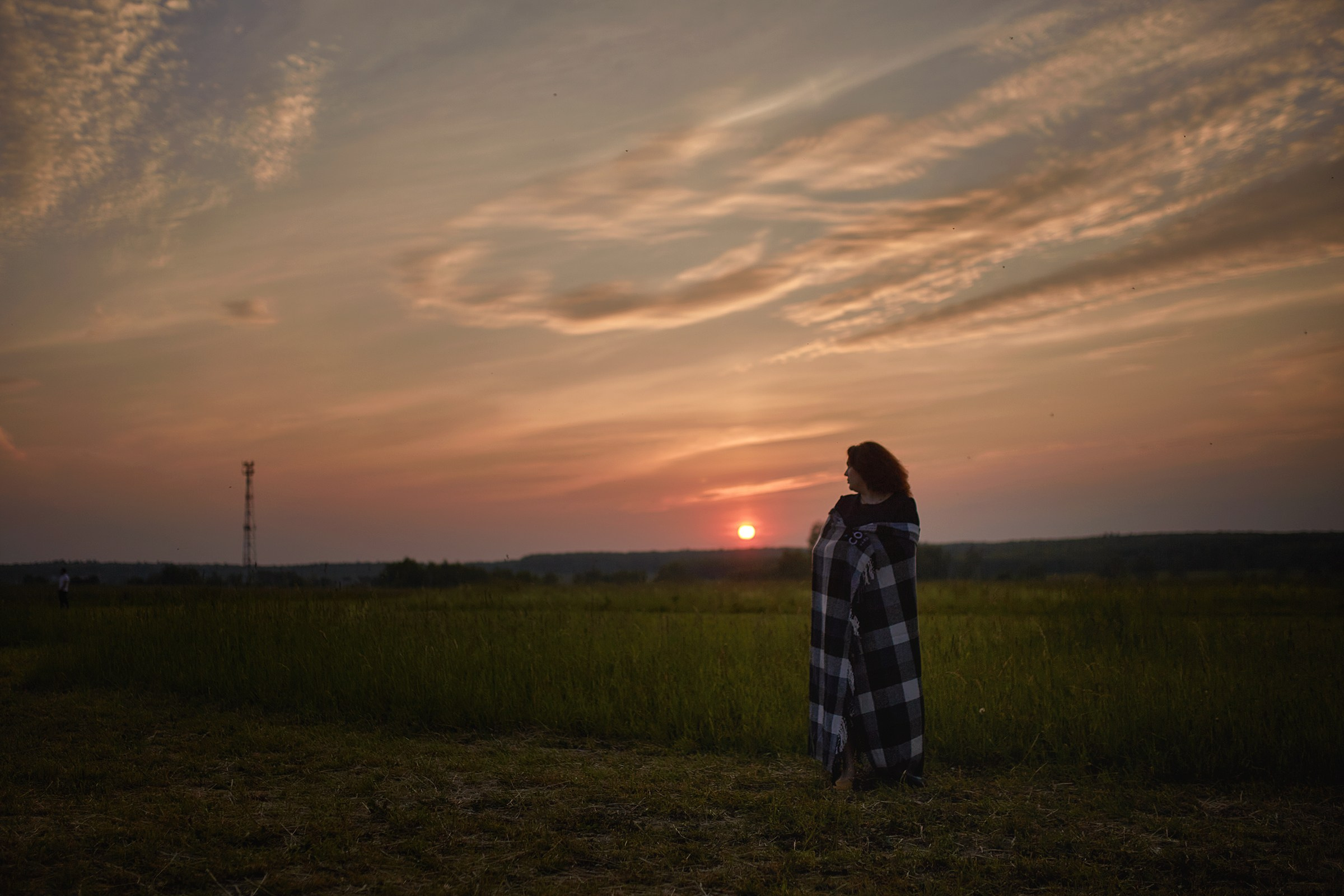 Вечерний паралет. Фотограф Роман Желтухин