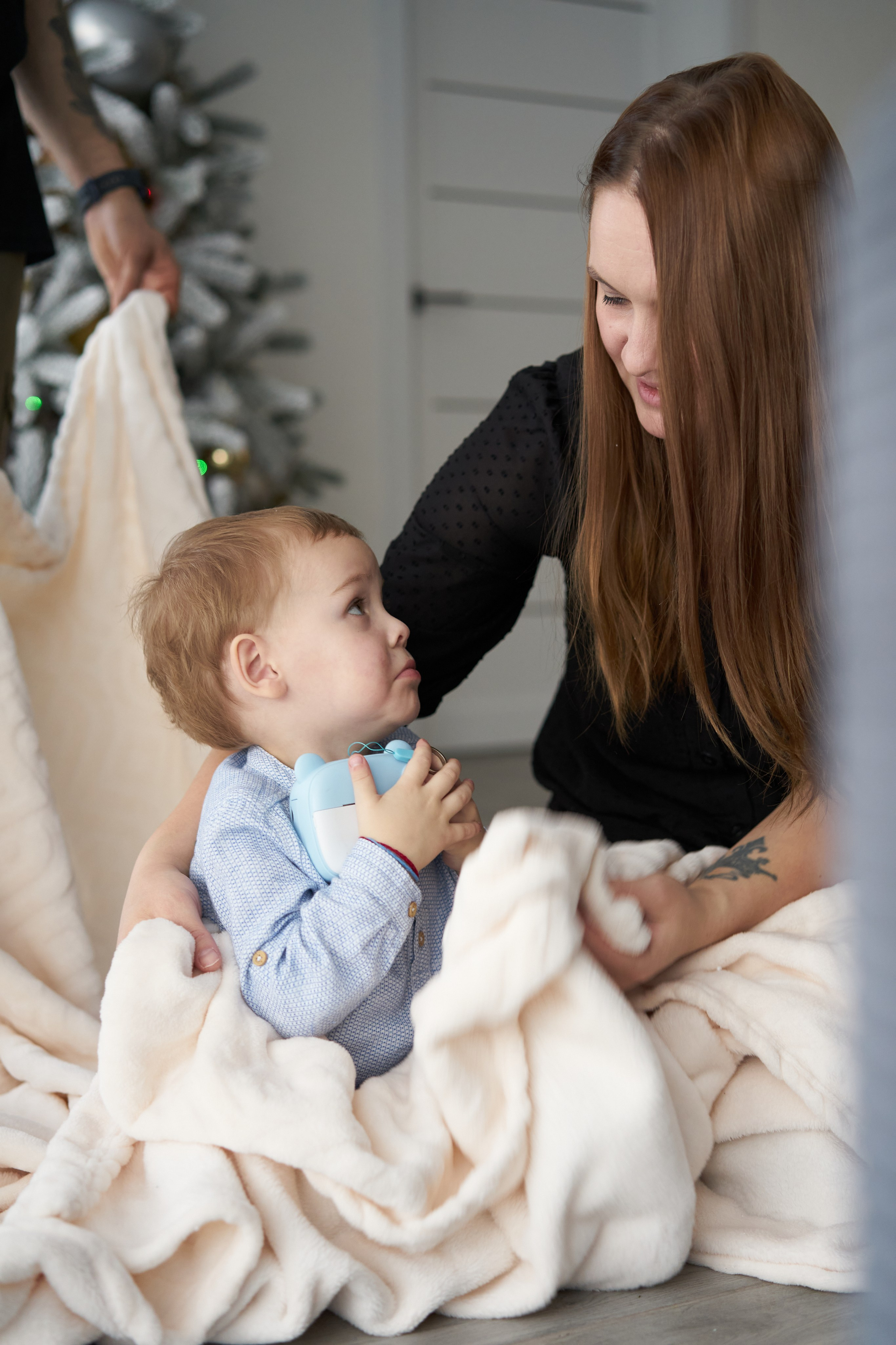 Семейная фотосессия дома. Фотограф Екатеринбург Кокшарова Александра