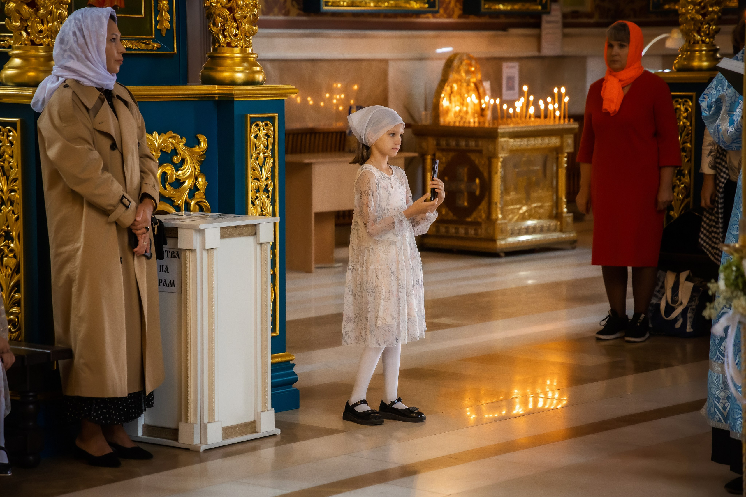 В Храме. Семейный и Свадебный фотограф в Астане Александр Астапов