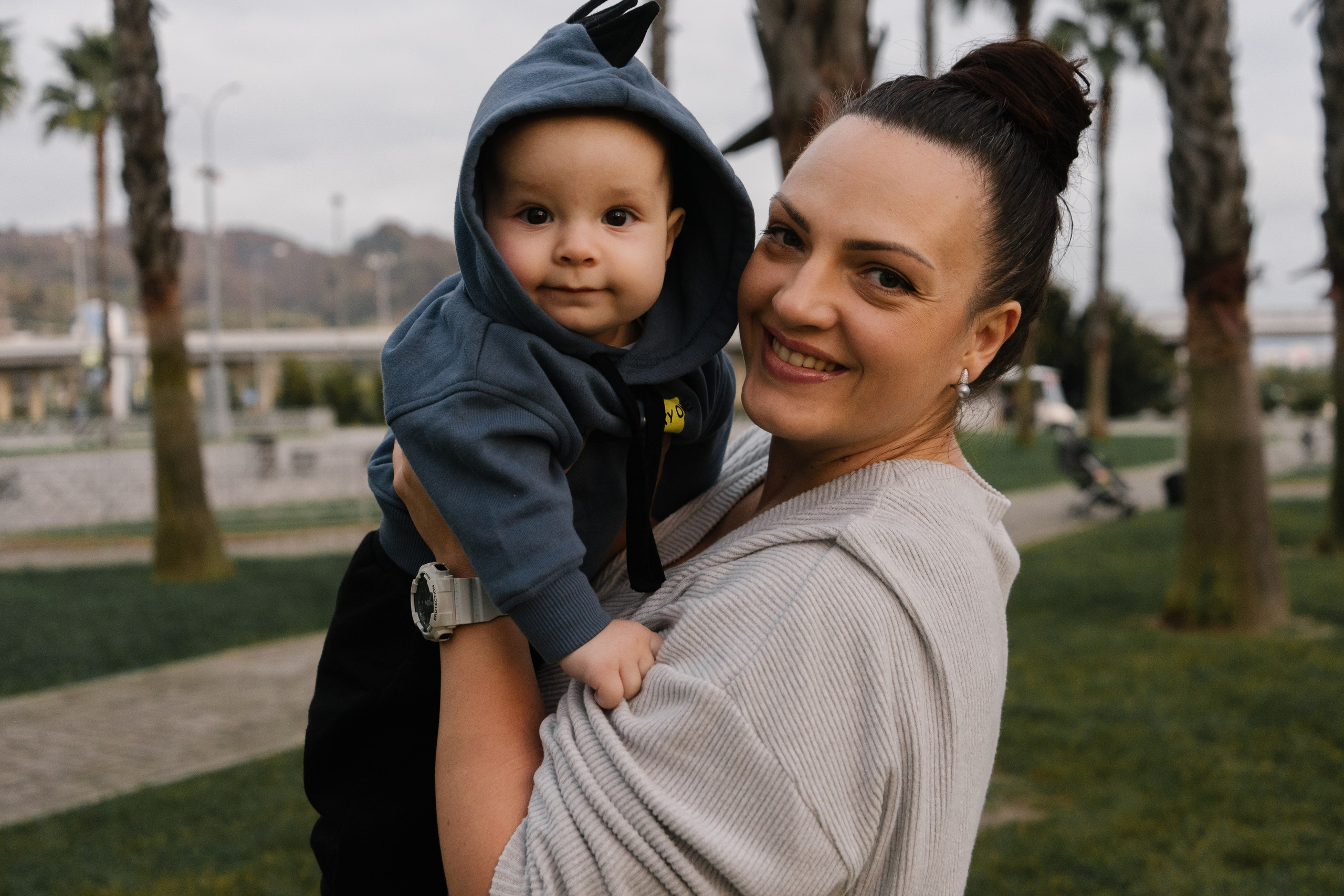 Семейная фотосессия с детьми. Фотограф в Сочи Тиунова Маргарита и Тиунов Евгений