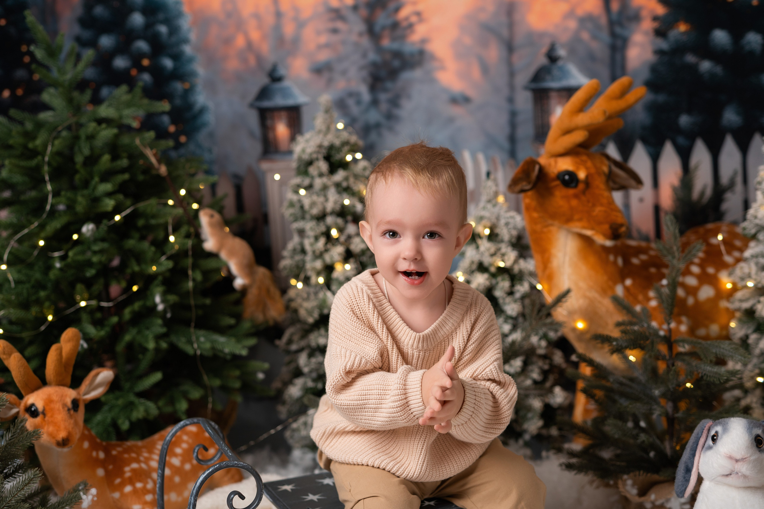 Новогодний 2024-2025. Фотограф новорожденных г. Рязань, детский и семейный фотограф