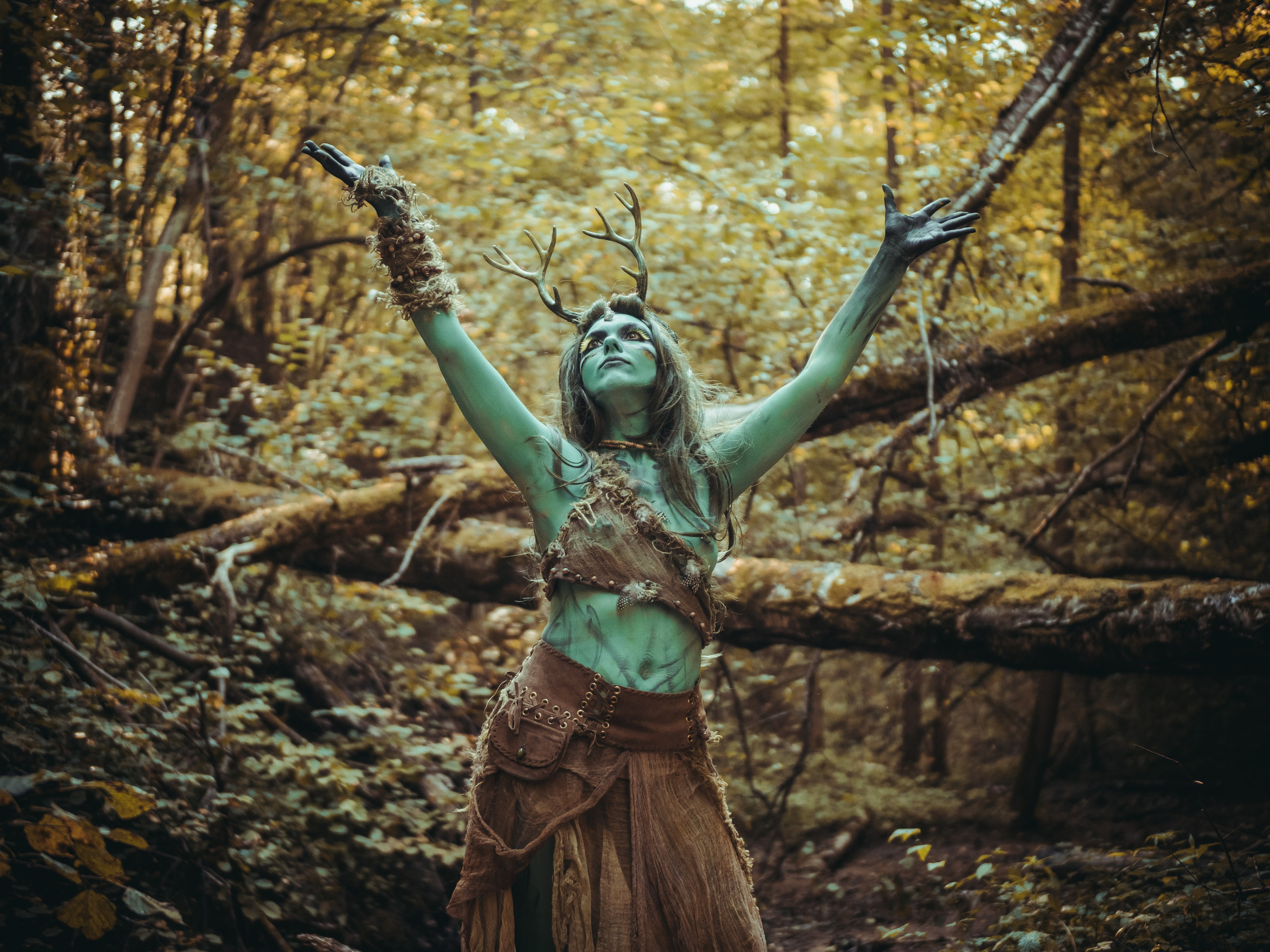 Лесной дух. Творческие сьемки