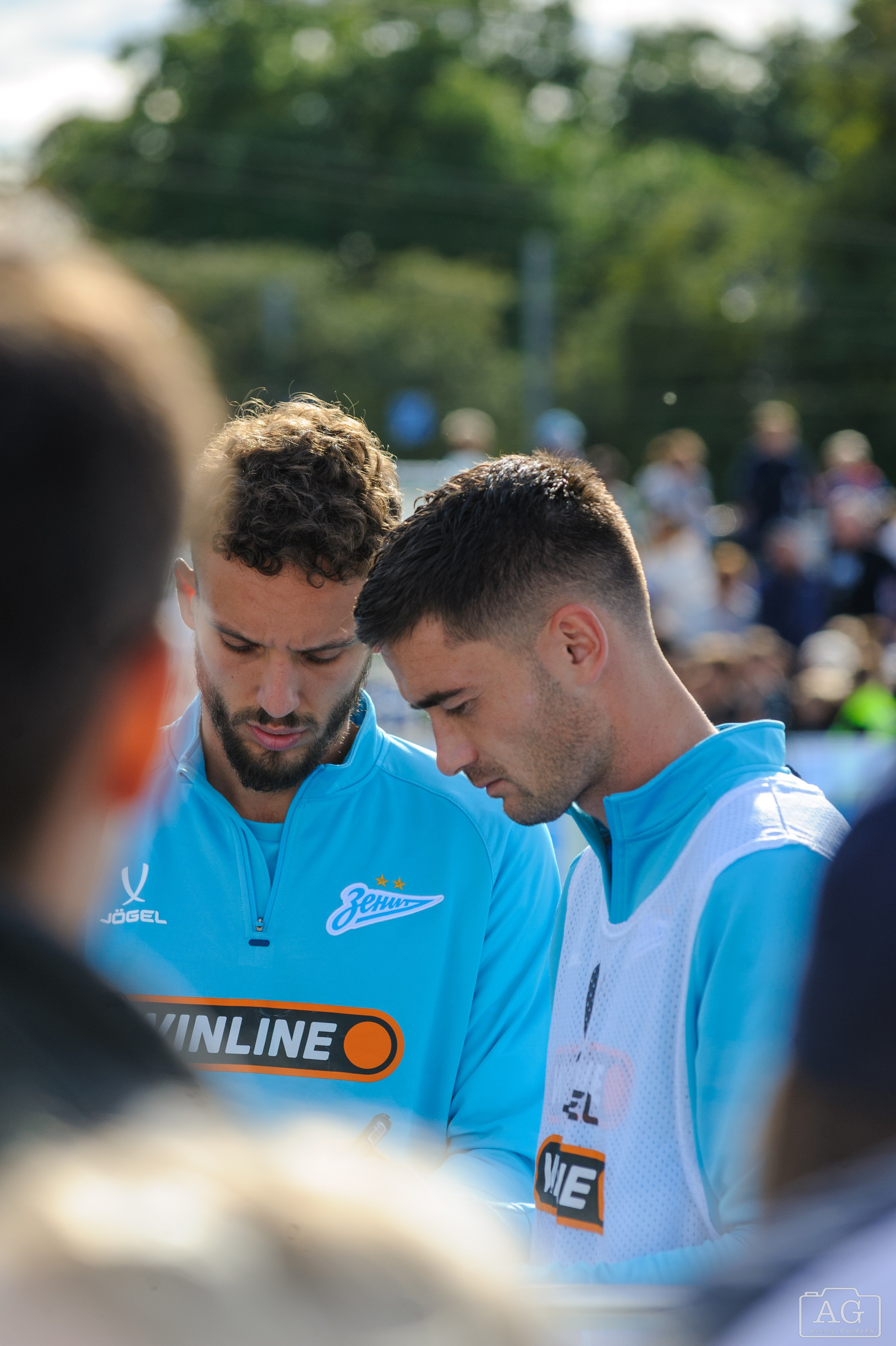 Открытая тренировка ФК «Зенит». Алексей Горчаков. Фотограф на ваш праздник