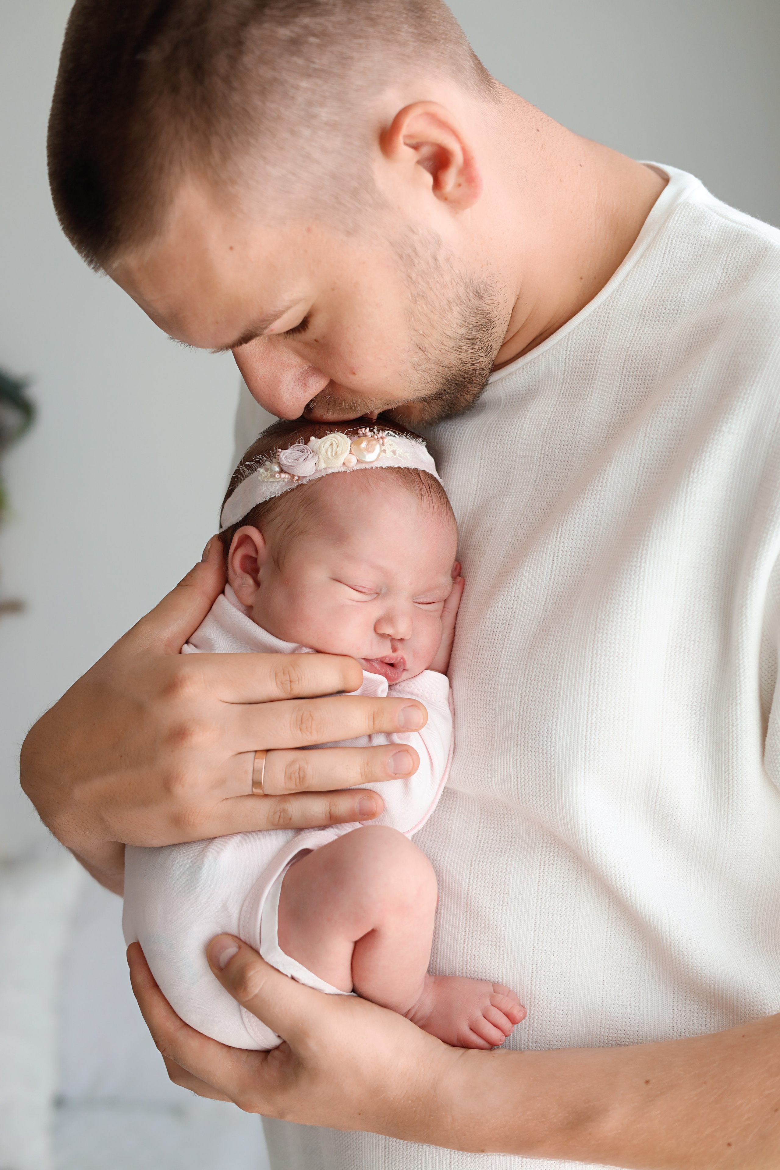 Ньюборн фотосессия Полины. Фотограф новорожденных Москва. Ньюборн фотограф Москва