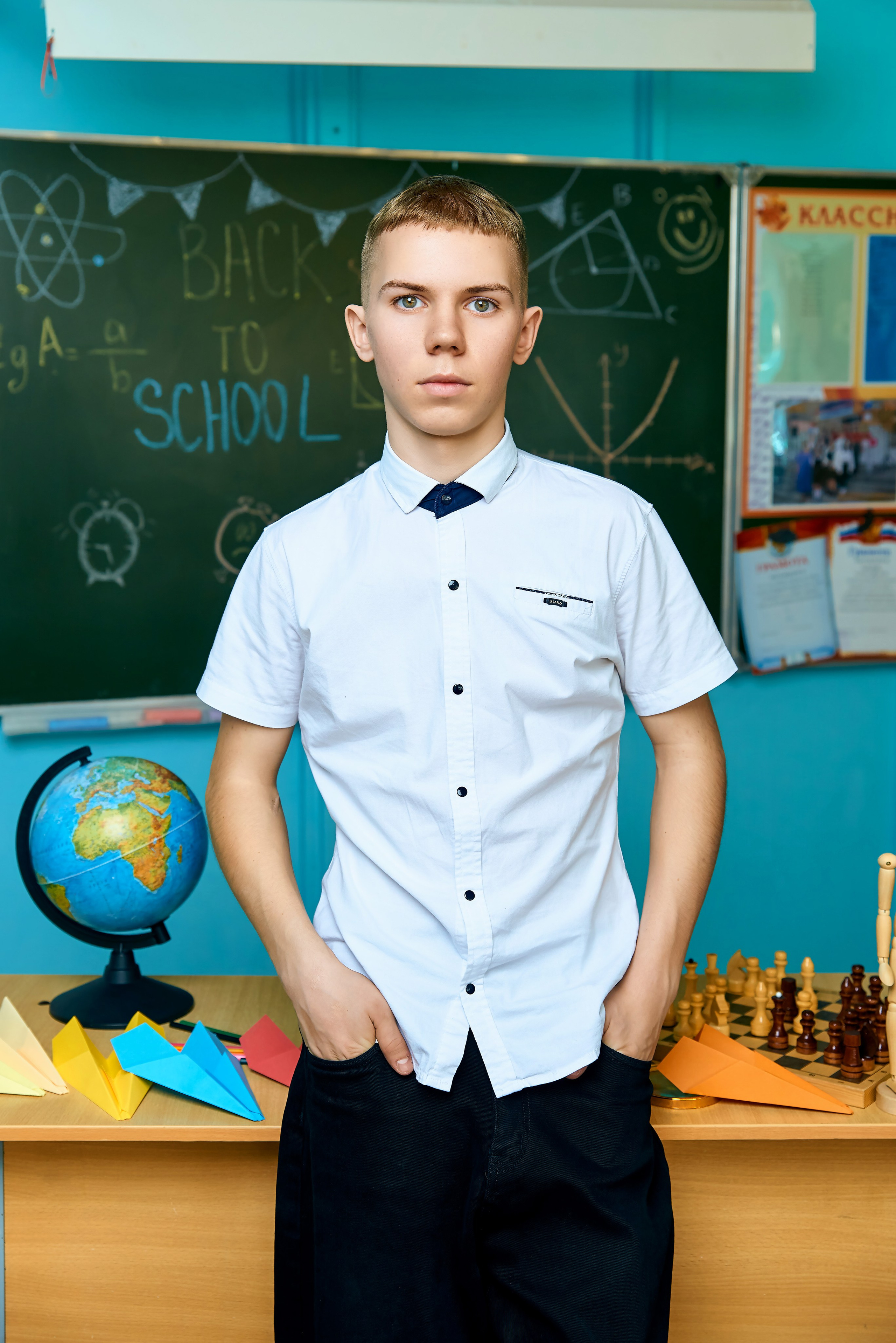 9А класс Лавровская СОШ выпуск 2025. Фотограф в Орле Павел Черкасов