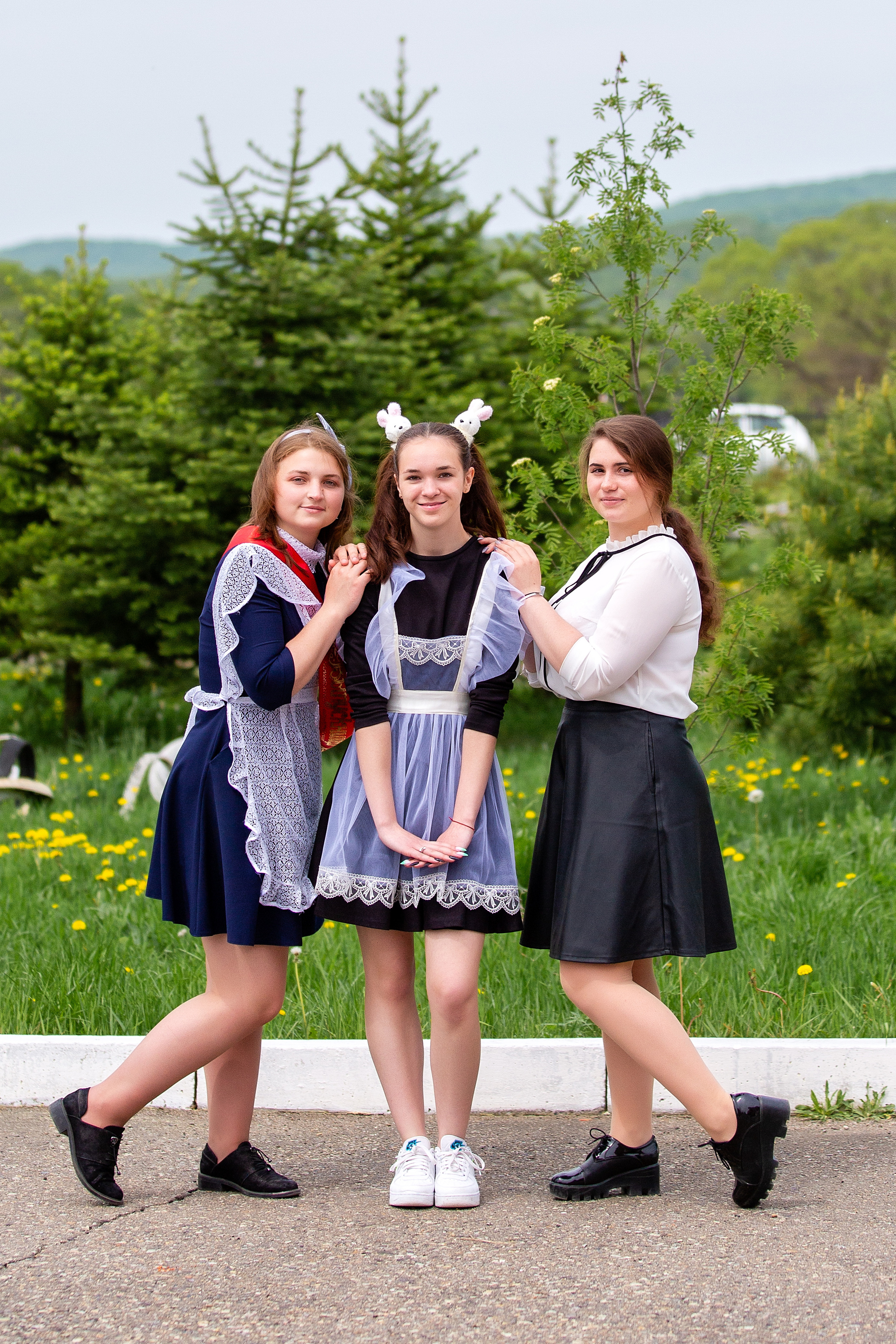 Последний звонок. с. Многоудобное. Стильный выпускной альбом Владивосток фотограф Вероника Мигачева