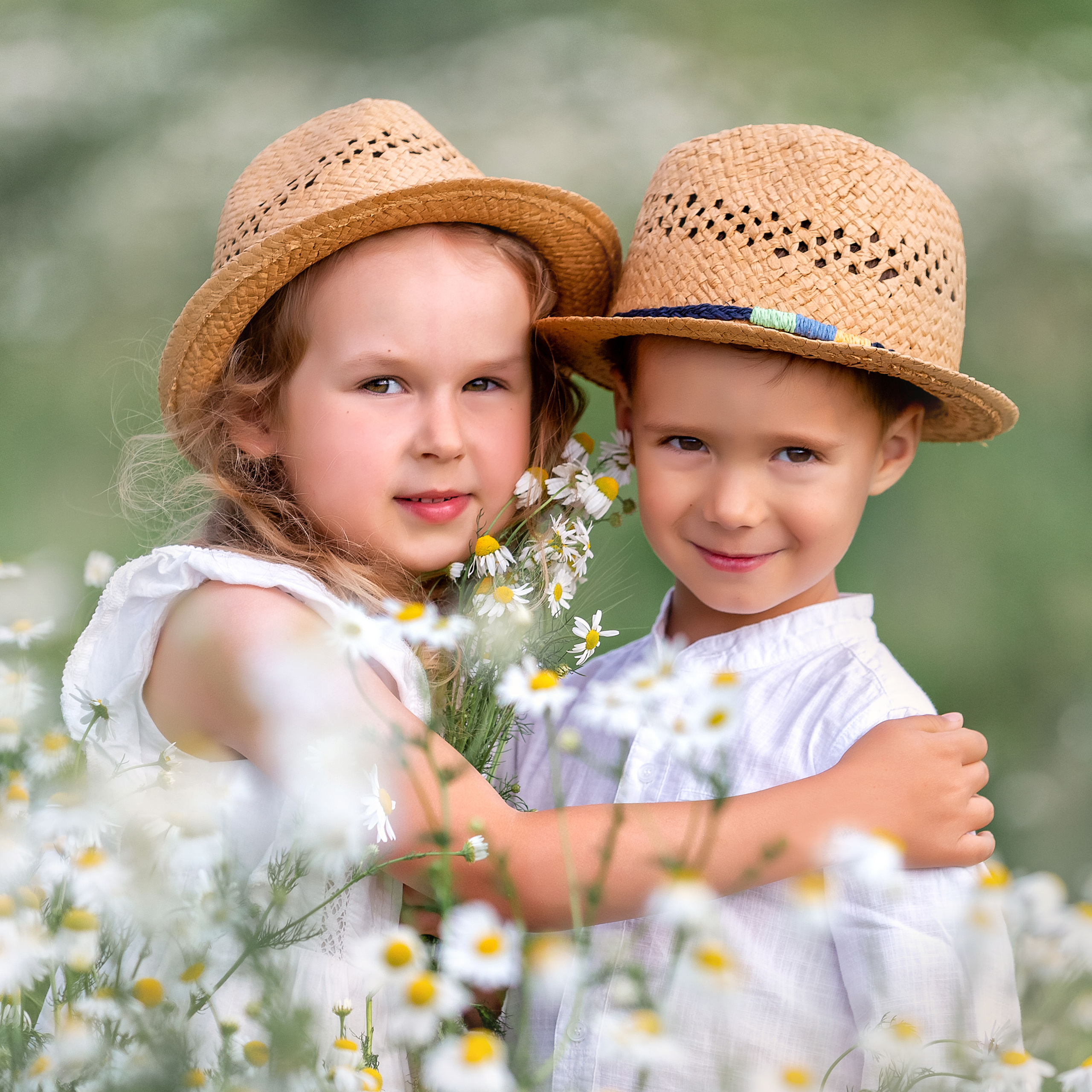 Ромашковое поле. Стильный выпускной альбом Владивосток фотограф Вероника Мигачева
