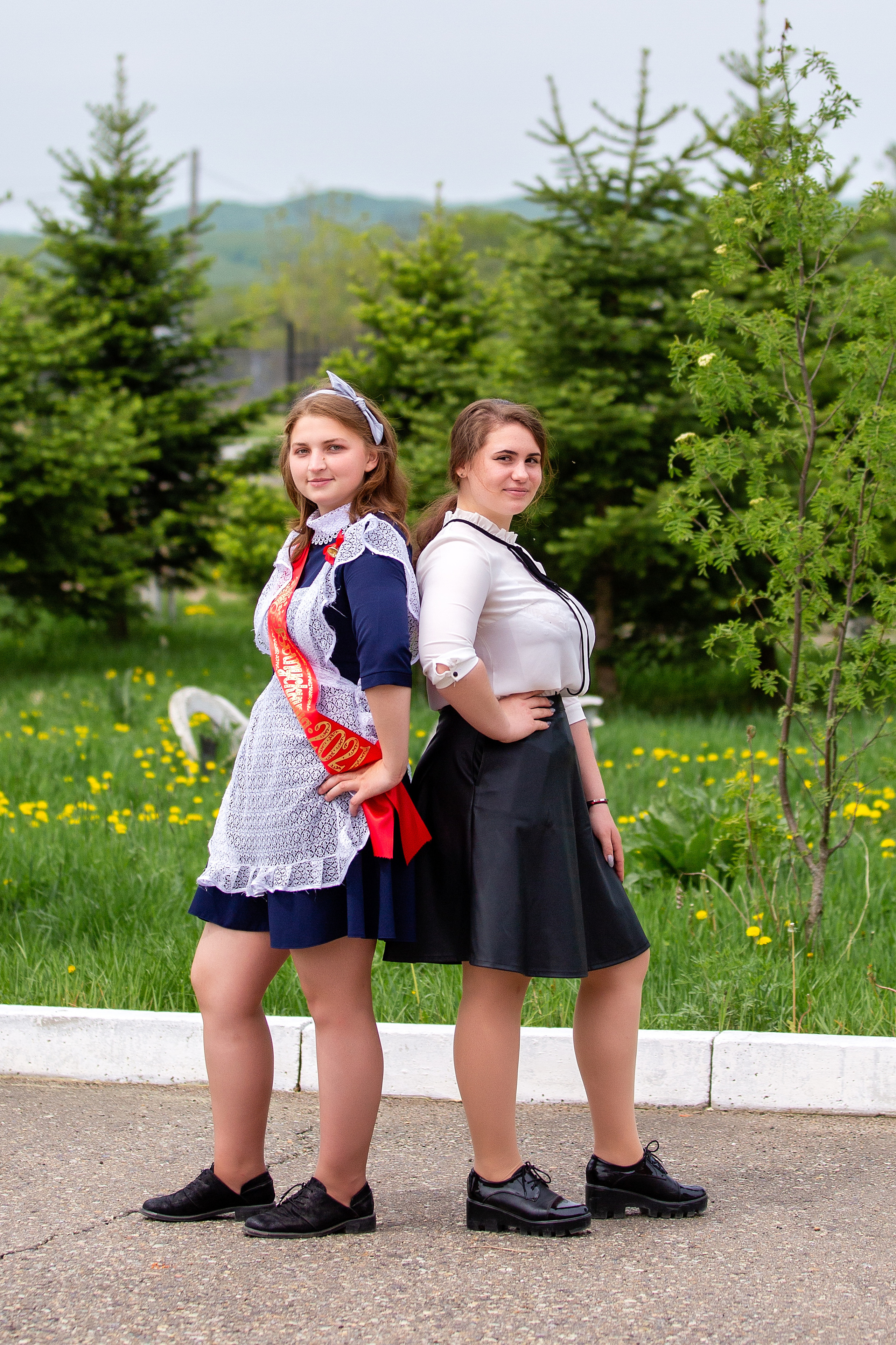 Последний звонок. с. Многоудобное. Стильный выпускной альбом Владивосток фотограф Вероника Мигачева