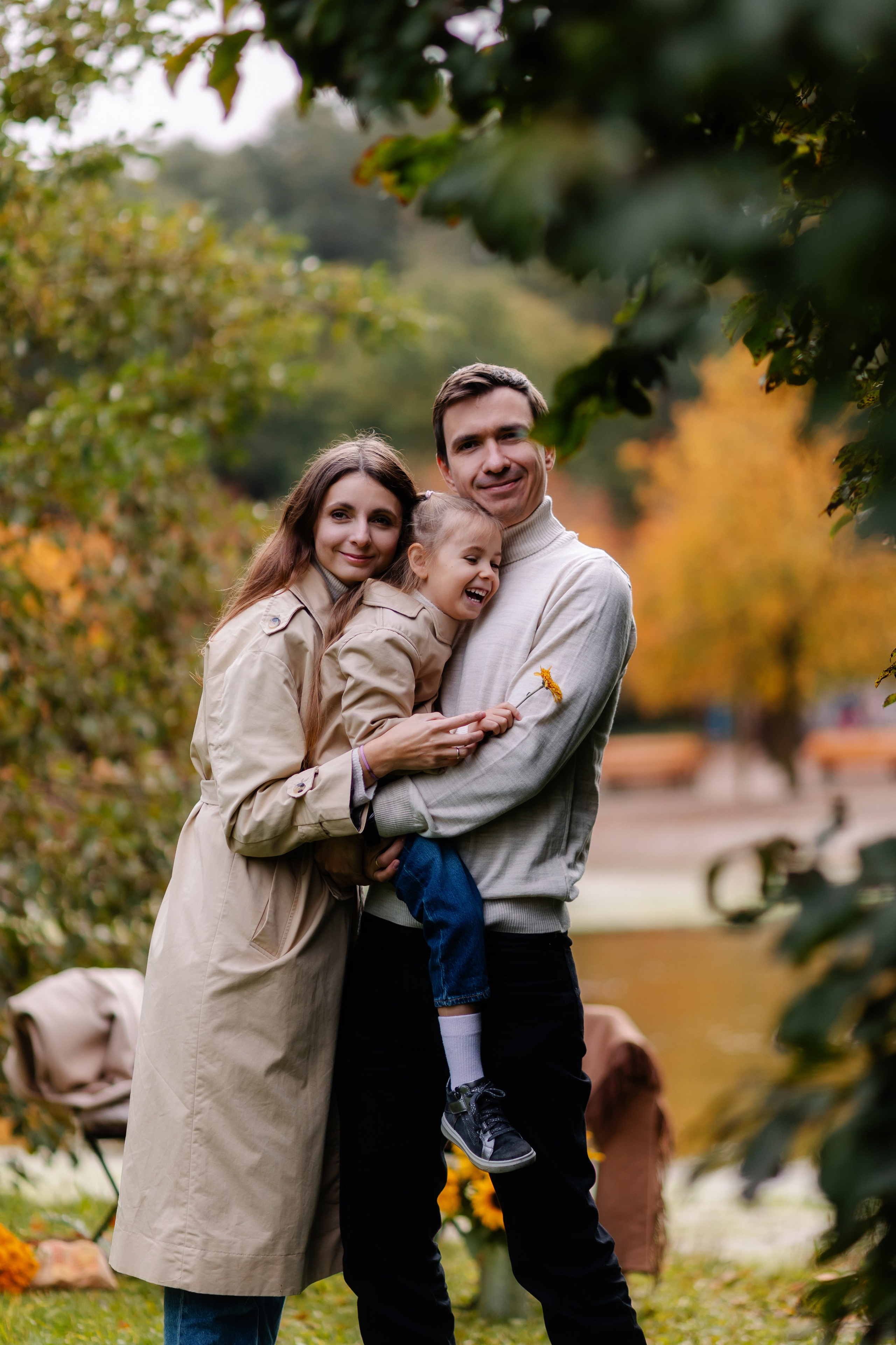 Herbstfotoshooting in München 2025. Семейный фотограф в Мюнхене Даша Антипина