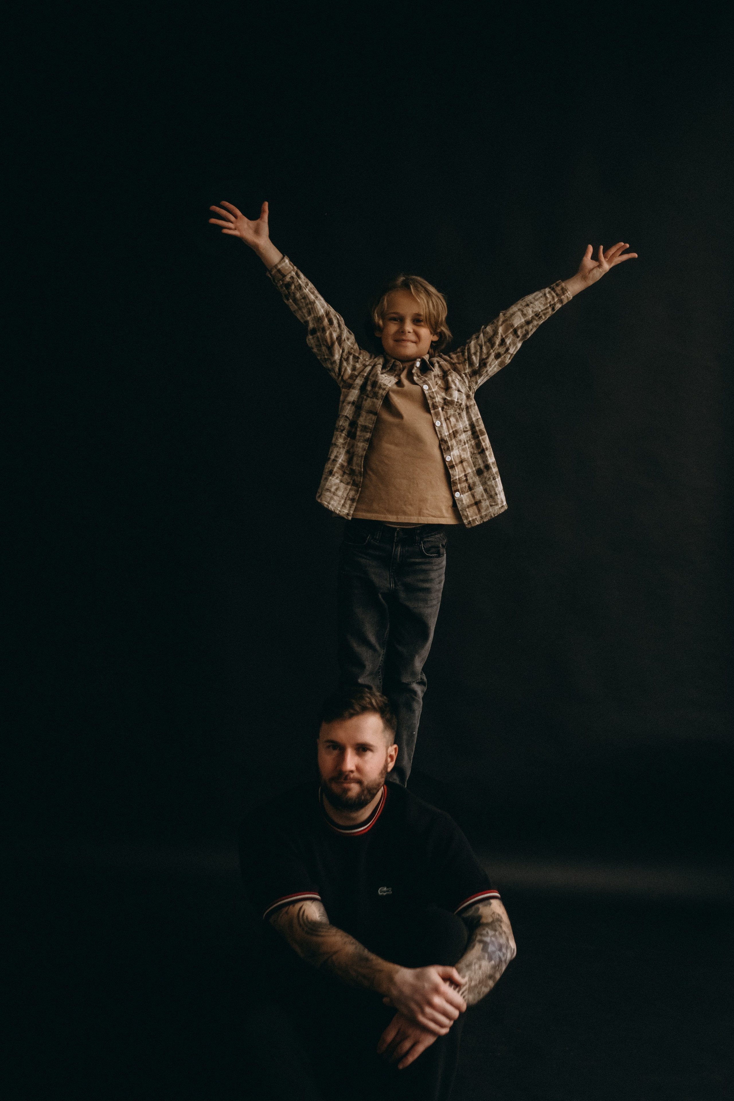 Папа и сын. Семейный фотограф в Санкт-Петербурге Дарья Косянчук