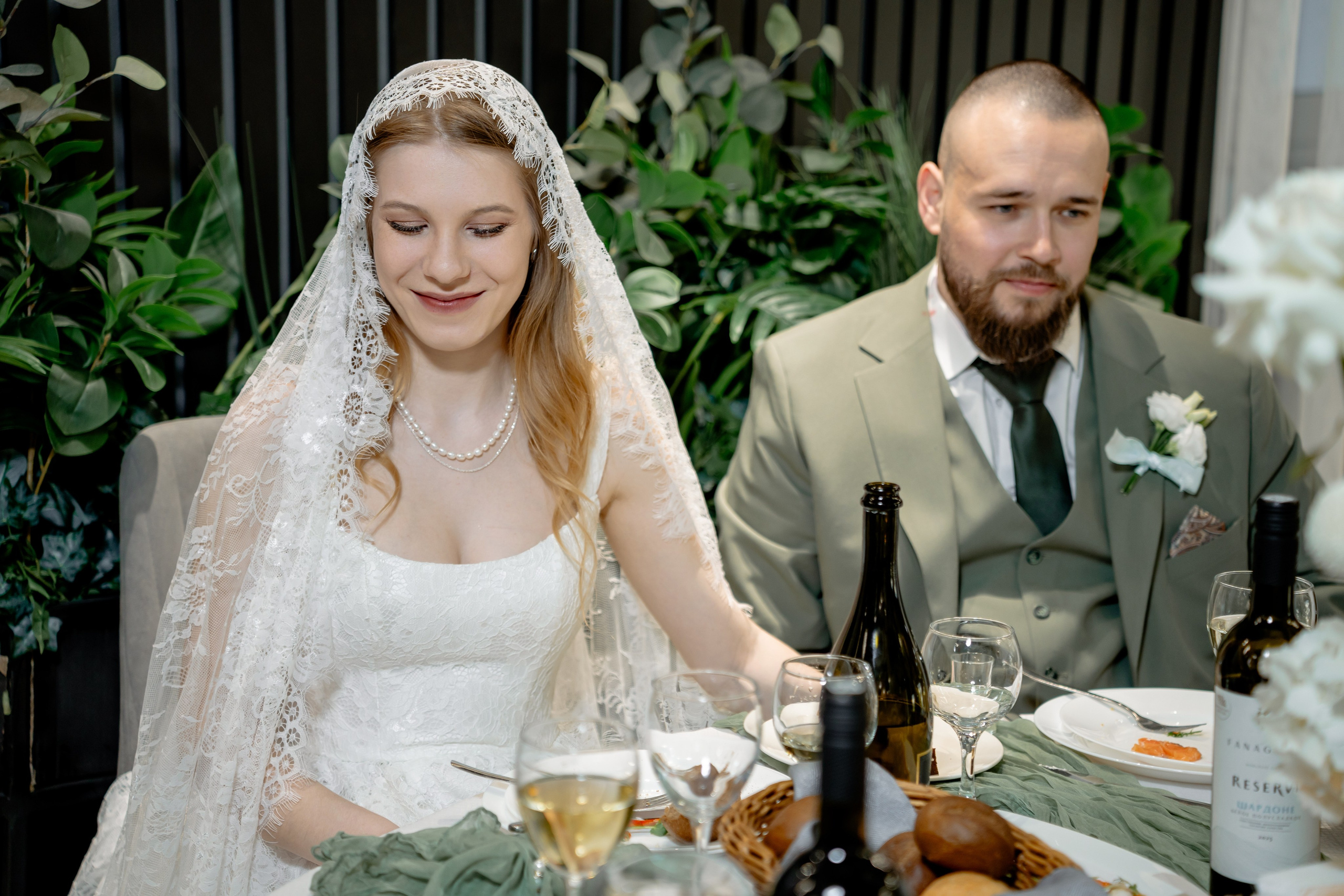 Ярослав и Дарья. Регистрация и банкет. Фотограф и видеограф в Москве и Московской области Мария Вишня