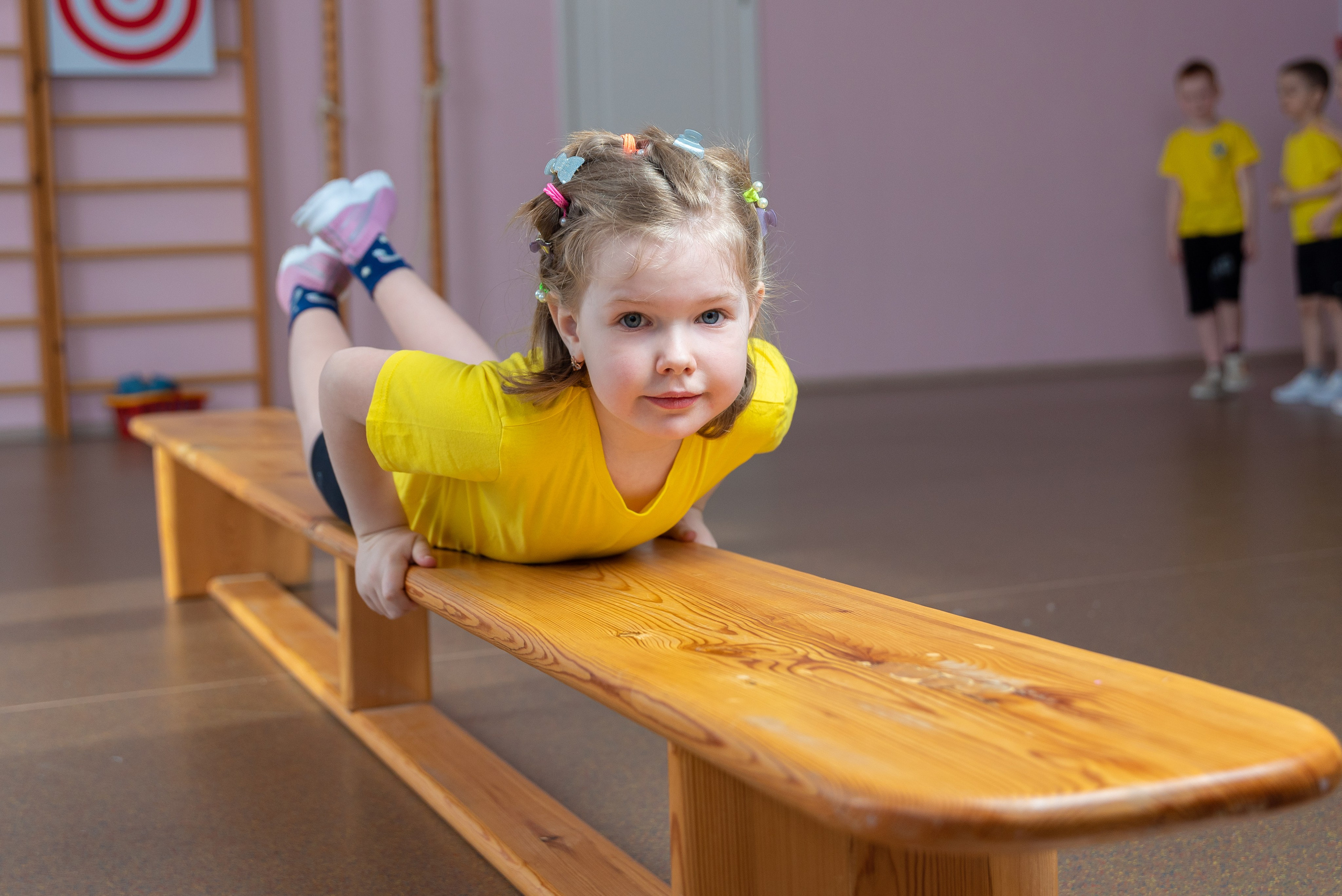 Фотосъёмка занятий физкультурой. Детский фотограф в Екатеринбурге и Берёзовском Евгений Кондаков