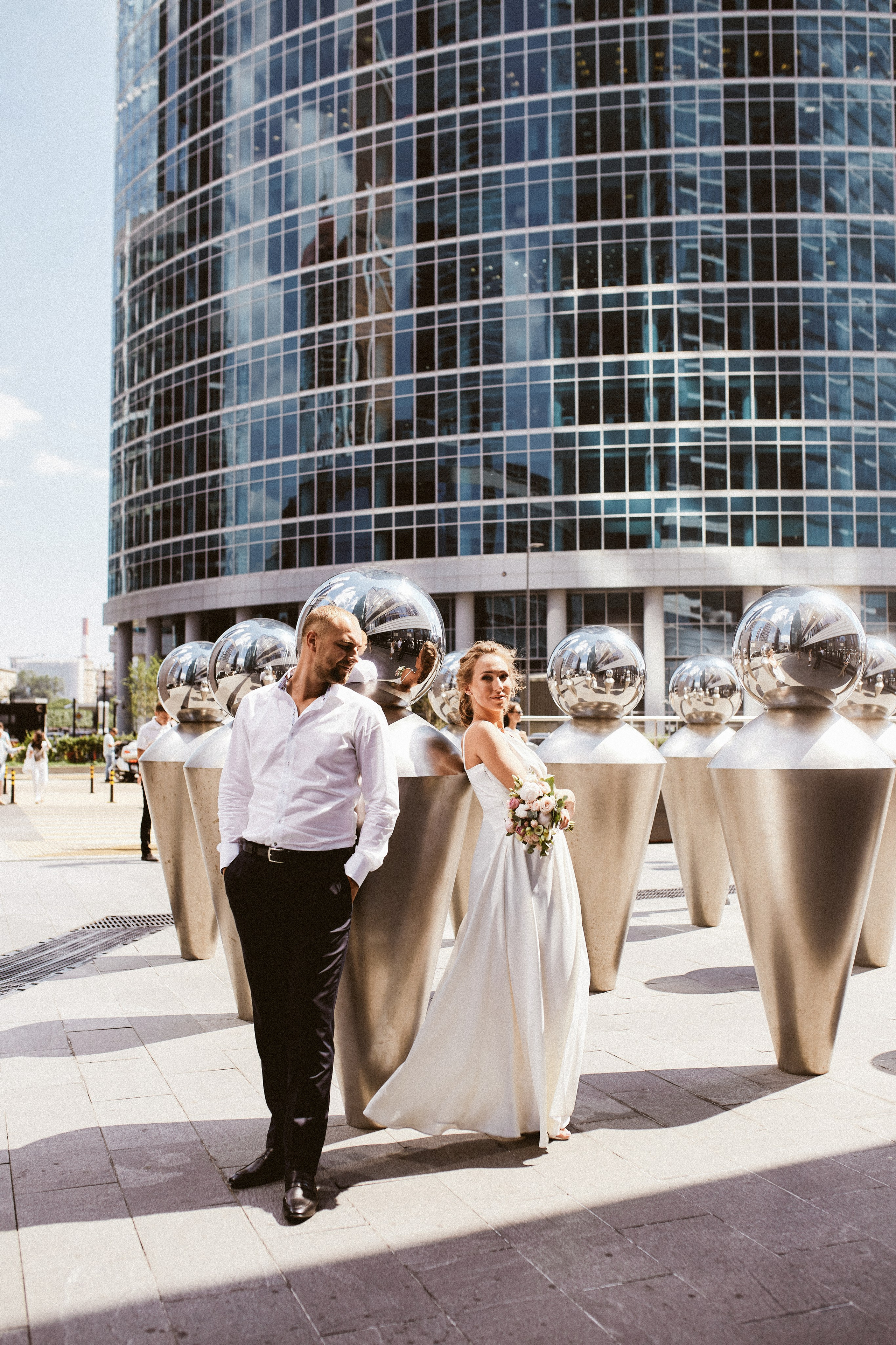 Свадьба в Сити. Портретный фотограф в Москве Мария Варлей
