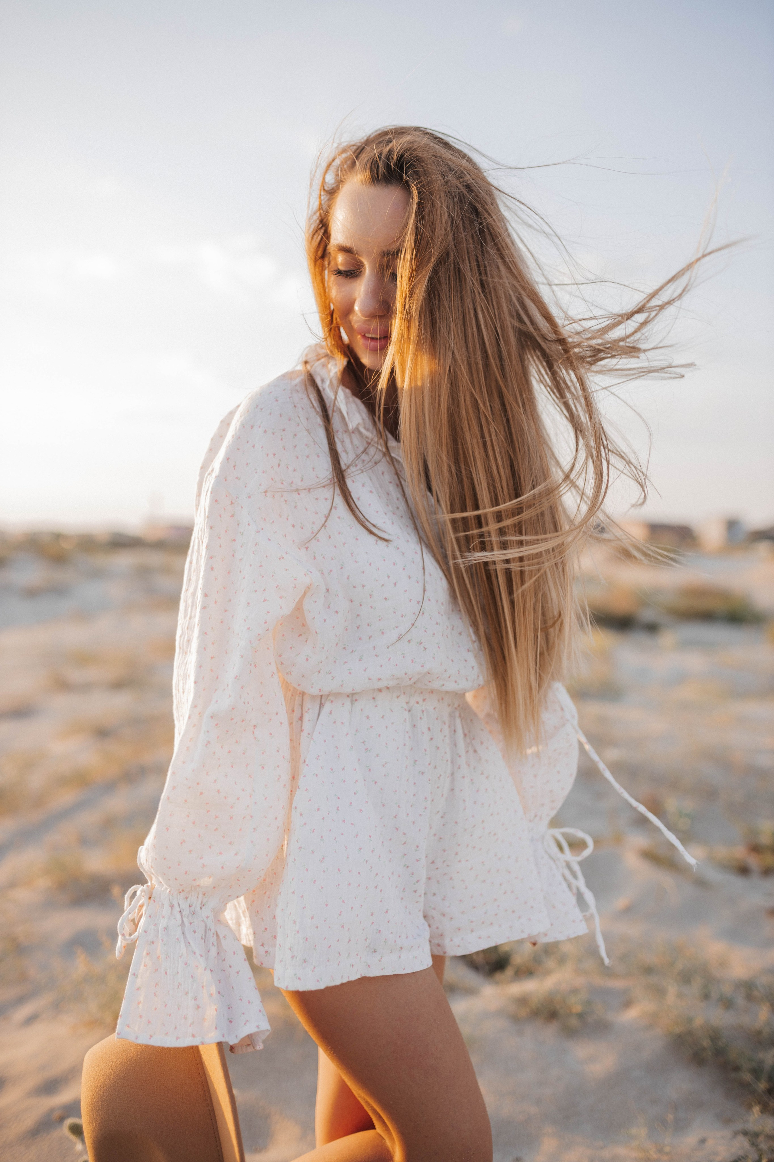 Море (песчаный берег). Индивидуальные и семейные съемки в Евпатории, Крыму Немировченко Анна