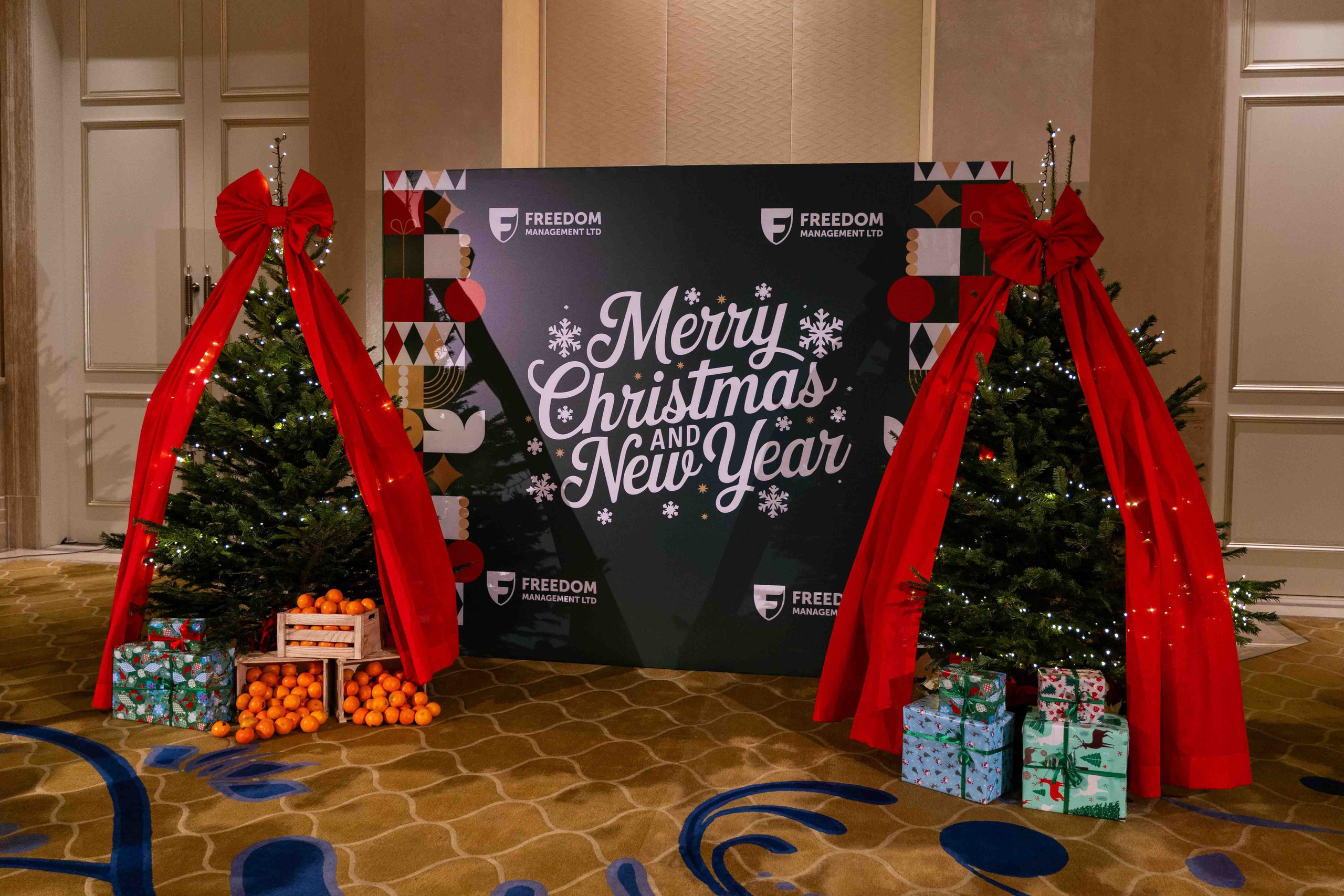 Новогодний корпоратив freedom management в St.Regis Abu Dhabi. Фотограф и видеограф в Москве и Абу Даби Мария Кулагина