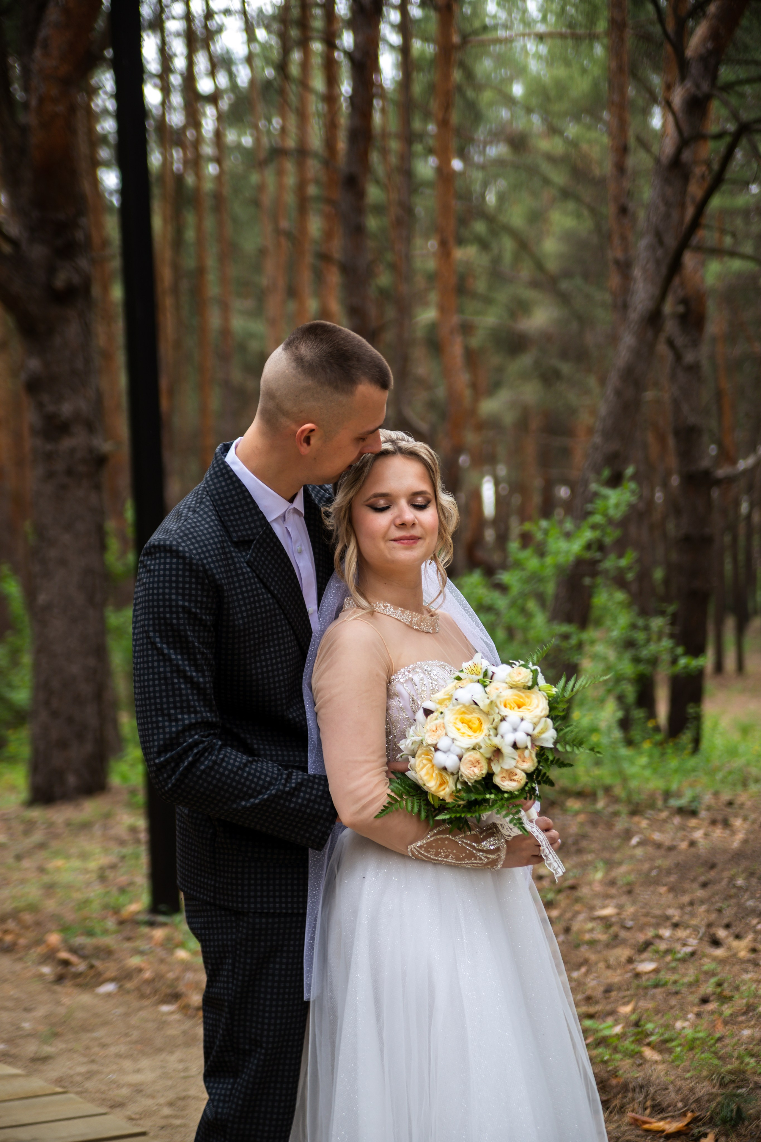 Леонид + Ксения. Свадебный и семейный фотограф в Михайловке Полина Крипс