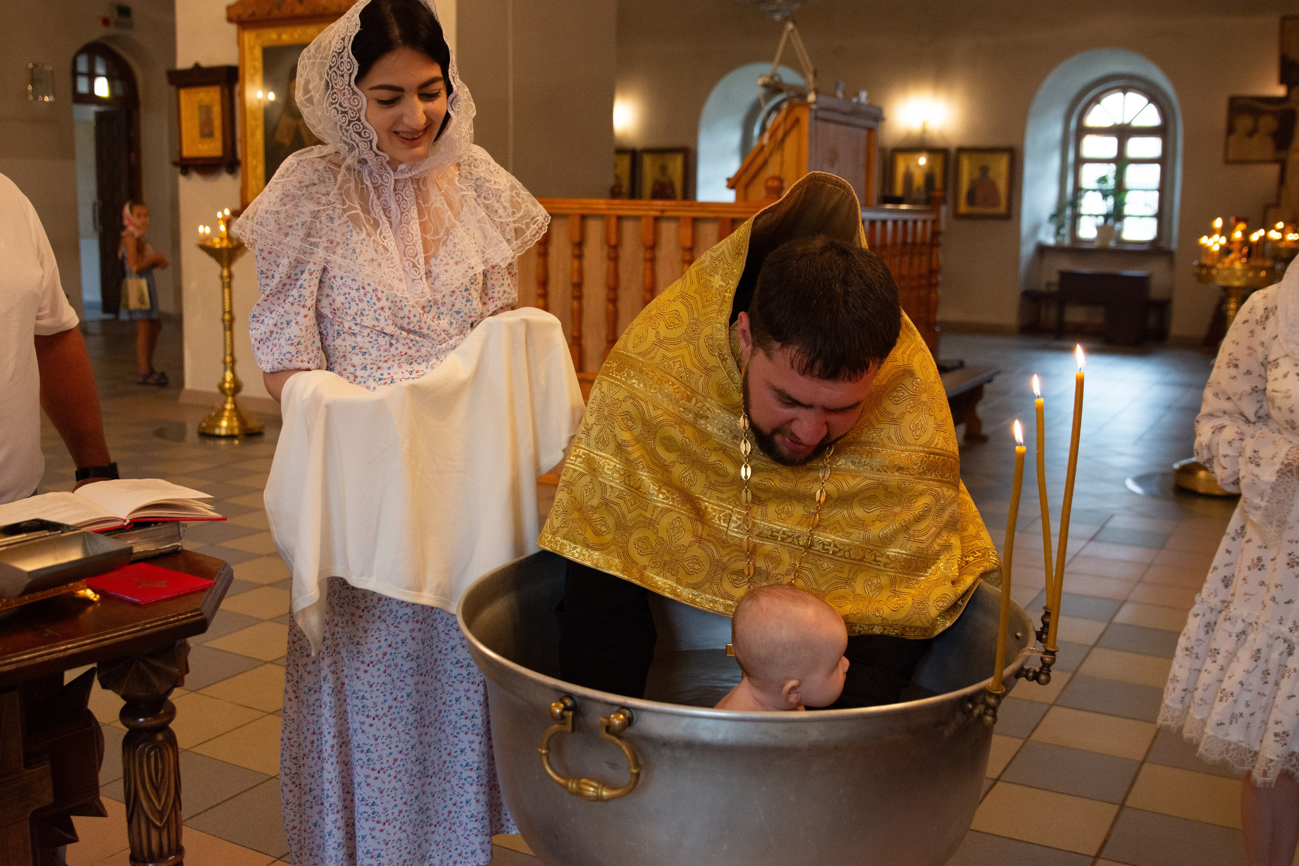Таинство крещения. Фотограф в Белгороде Анастасия Богунова