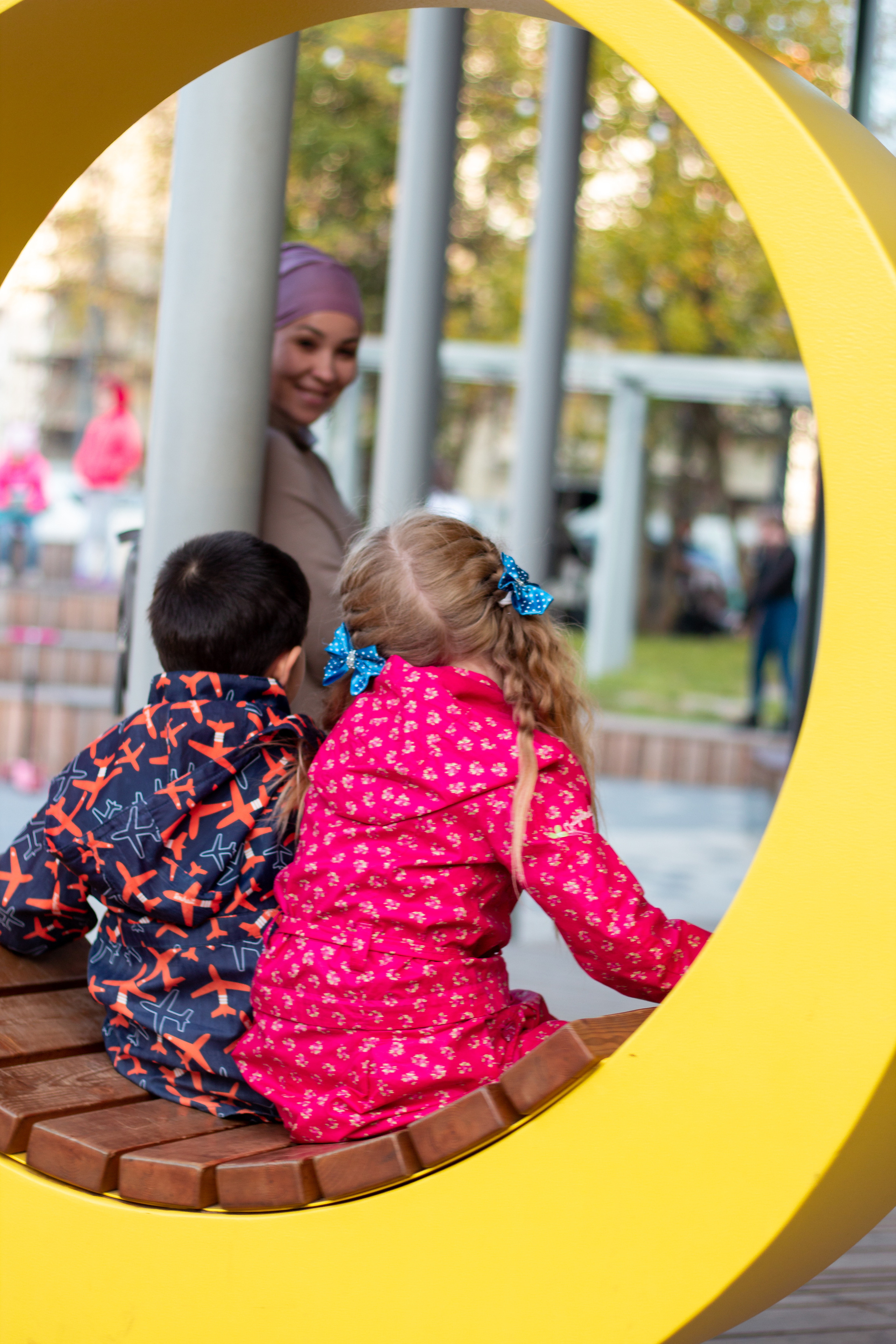 Нурия с семьей. Фотограф Сарбиназ Мустафина в Казани