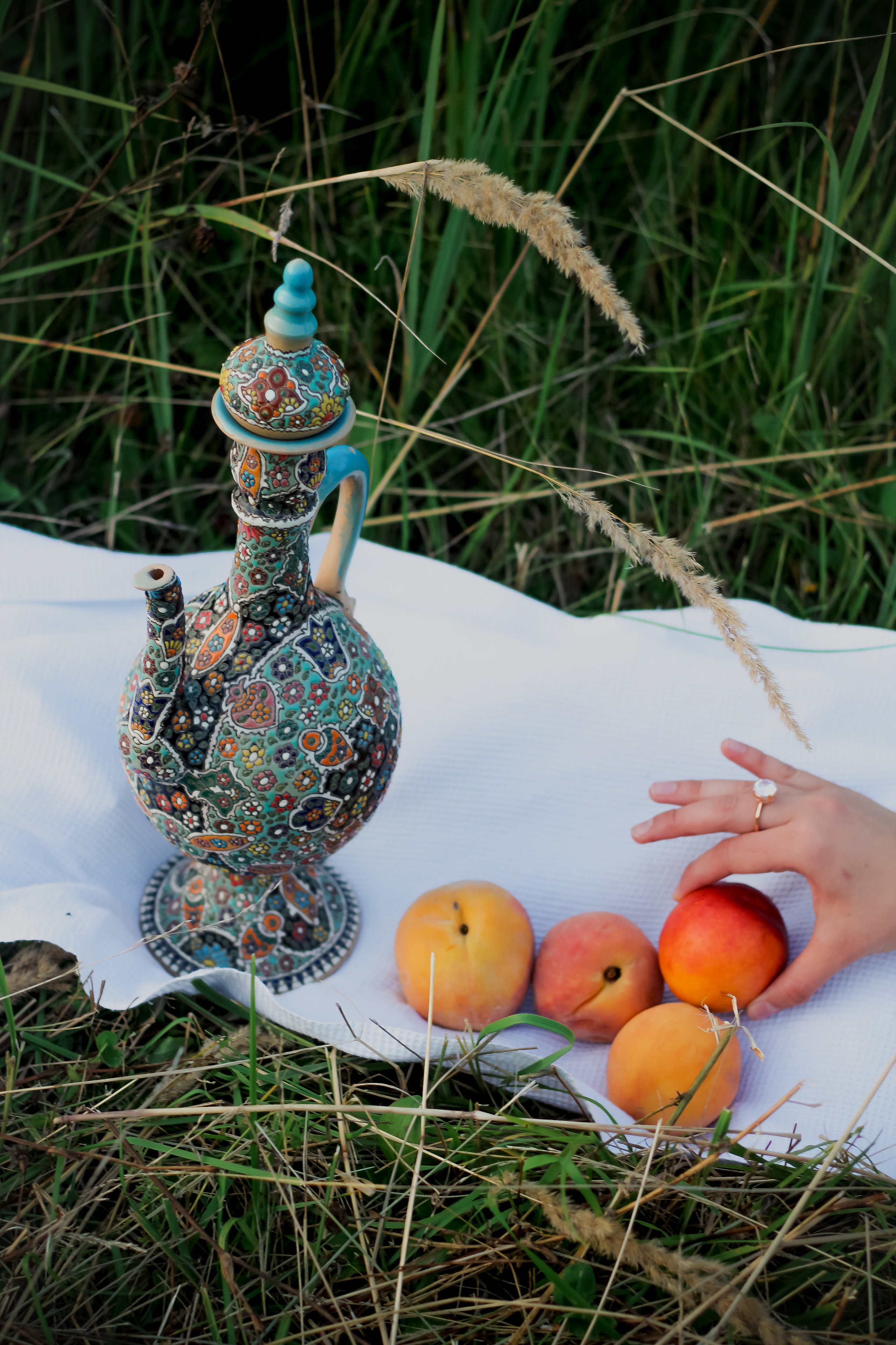 Гульназ с кроликом. Фотограф Сарбиназ Мустафина в Казани