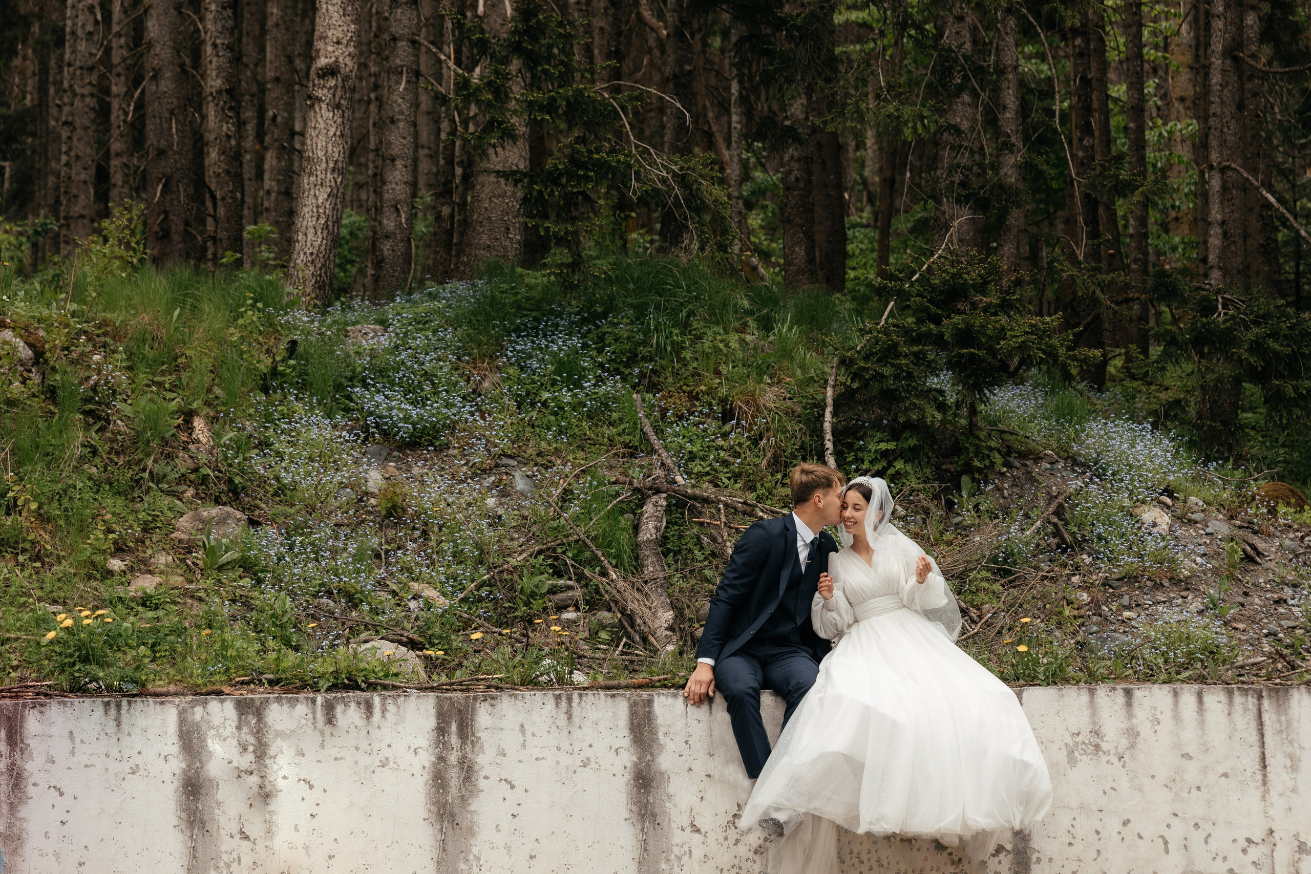 В&В * Домбай. Миленина Юлия Свадебный и семейный фотограф в Краснодаре